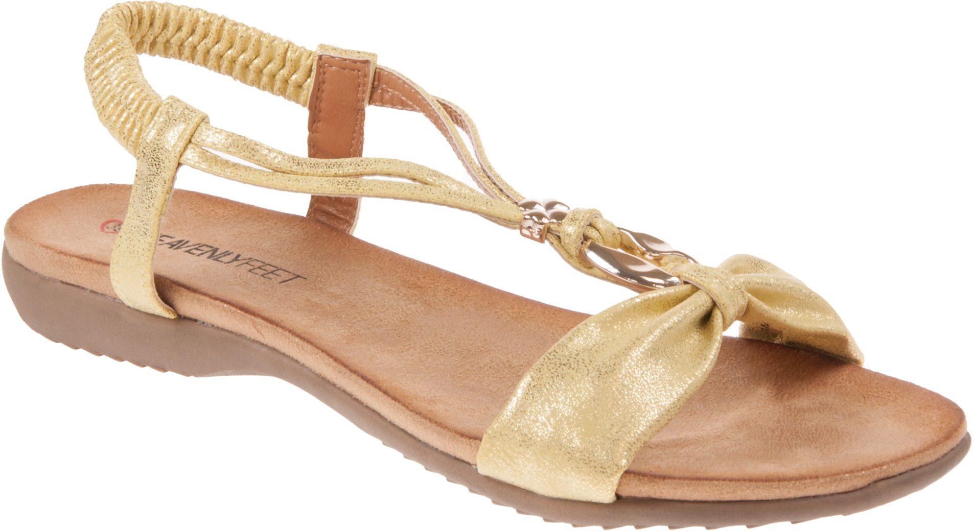Heavenly Feet Campari Yellow Full Sandals Humphries Shoes