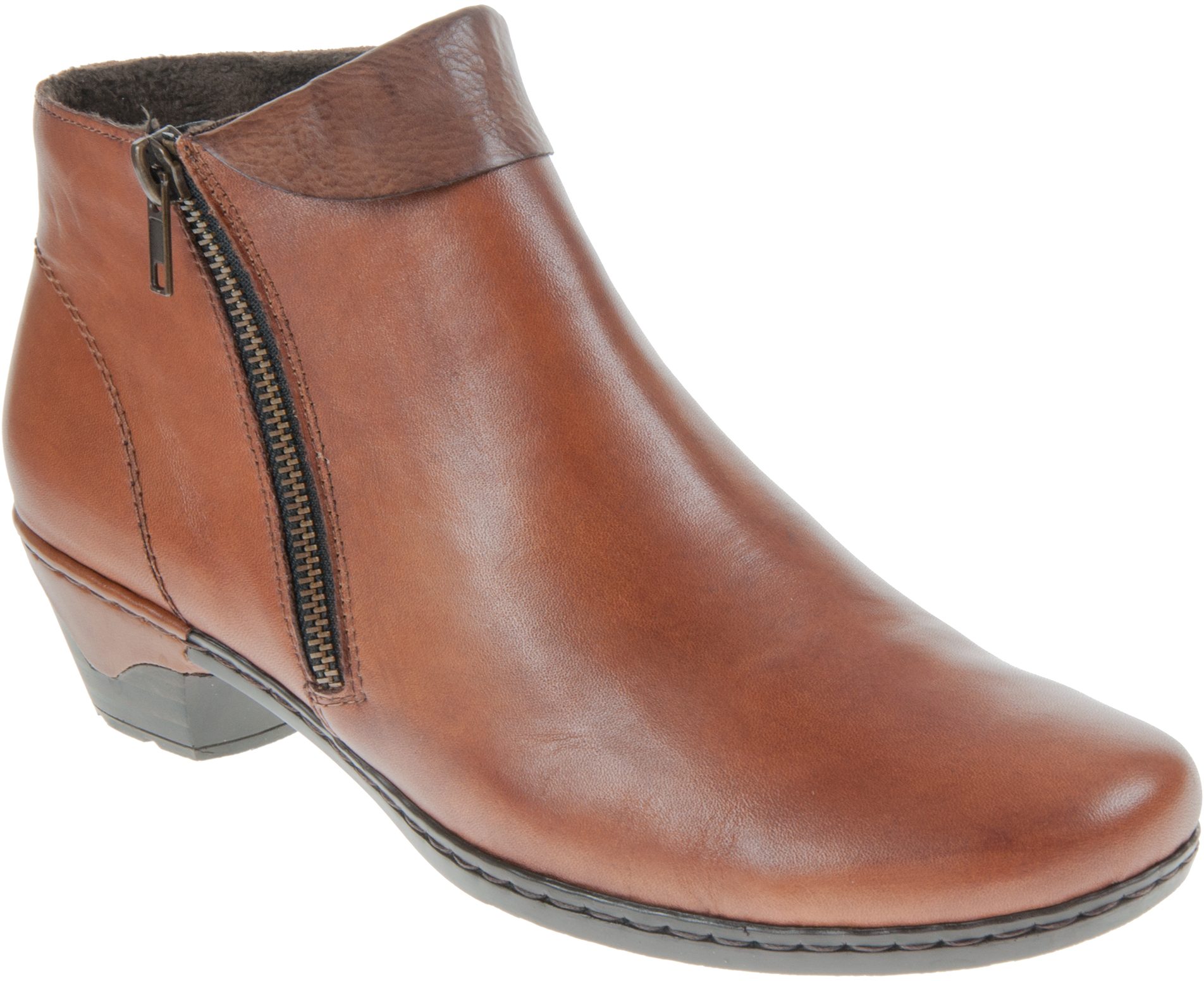 Rieker Kate Tan 76961 24 Ankle Boots Humphries Shoes