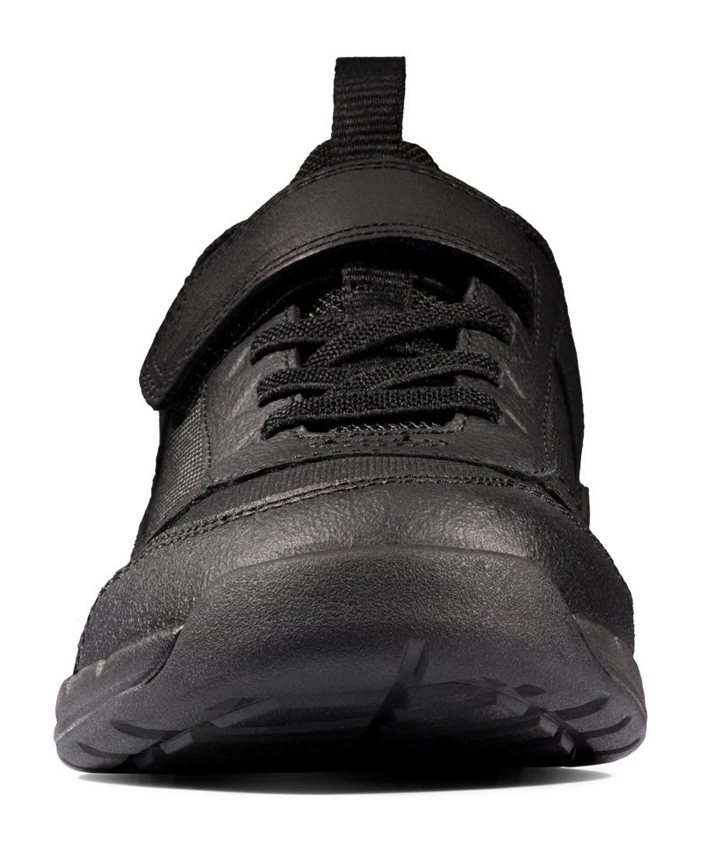 orbit sprint youth black leather