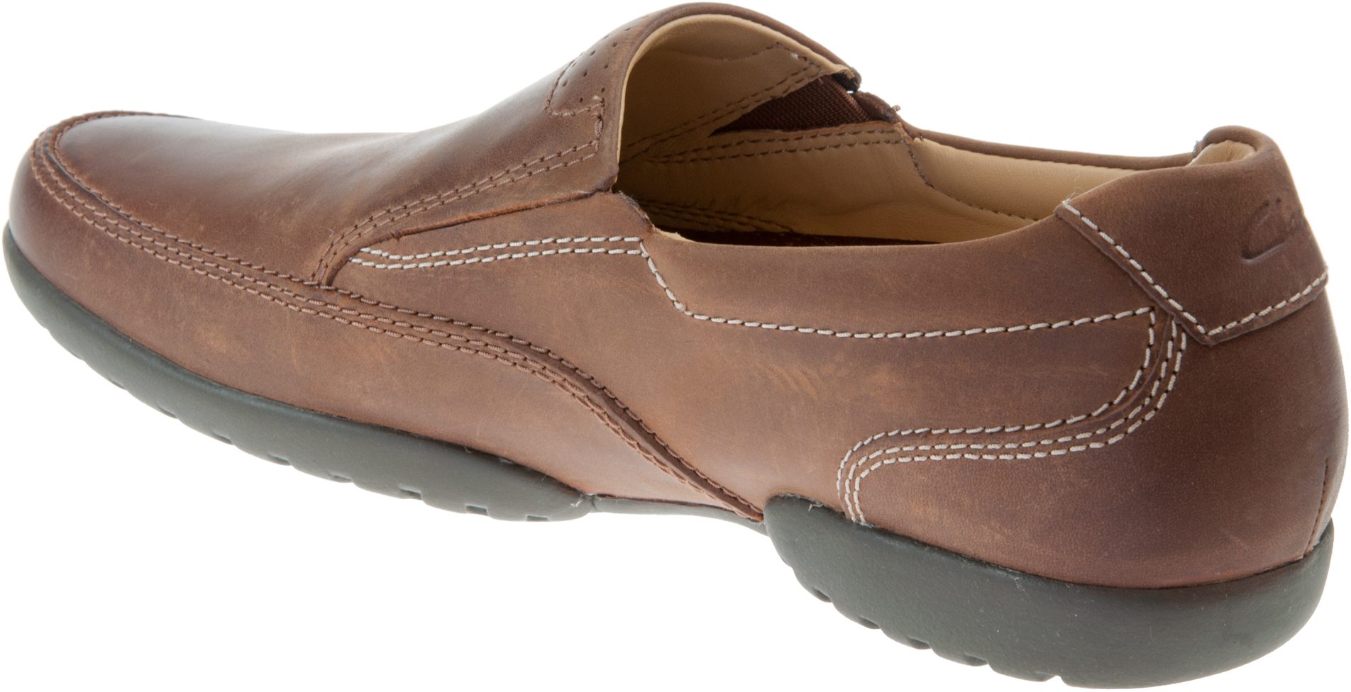 Clarks Recline Free Tan Leather 20348486 - Casual Shoes - Humphries Shoes