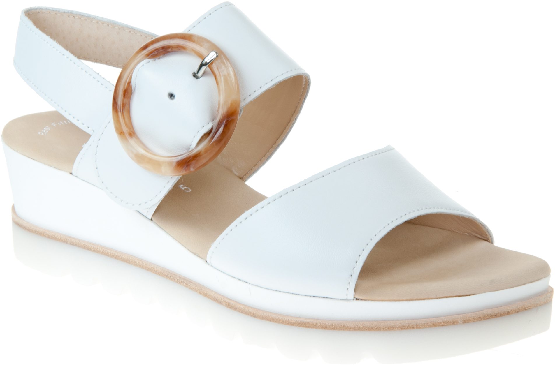 Gabor Yeo White 64.645.21 - Full Sandals - Humphries Shoes