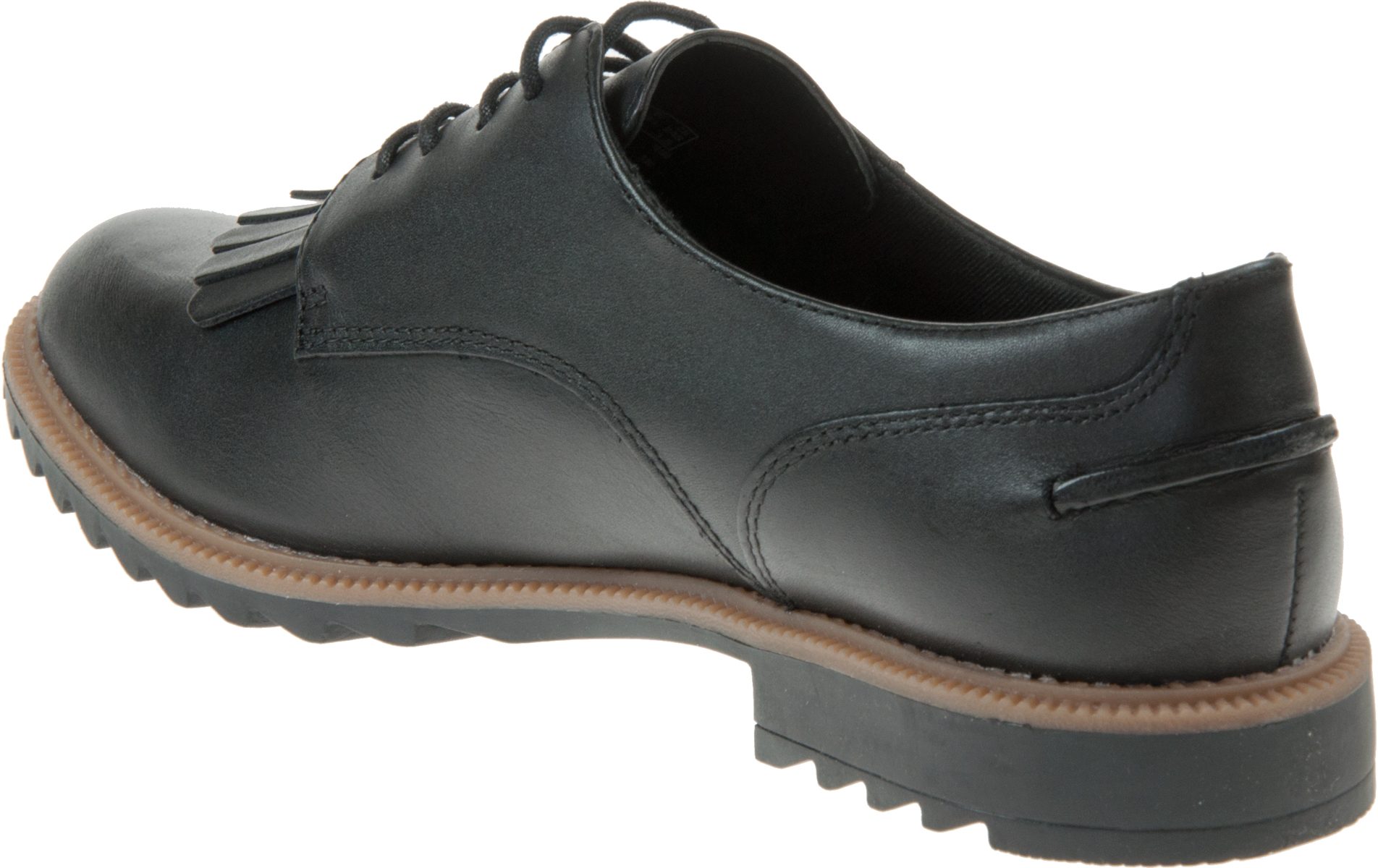 clarks griffin mabel black leather