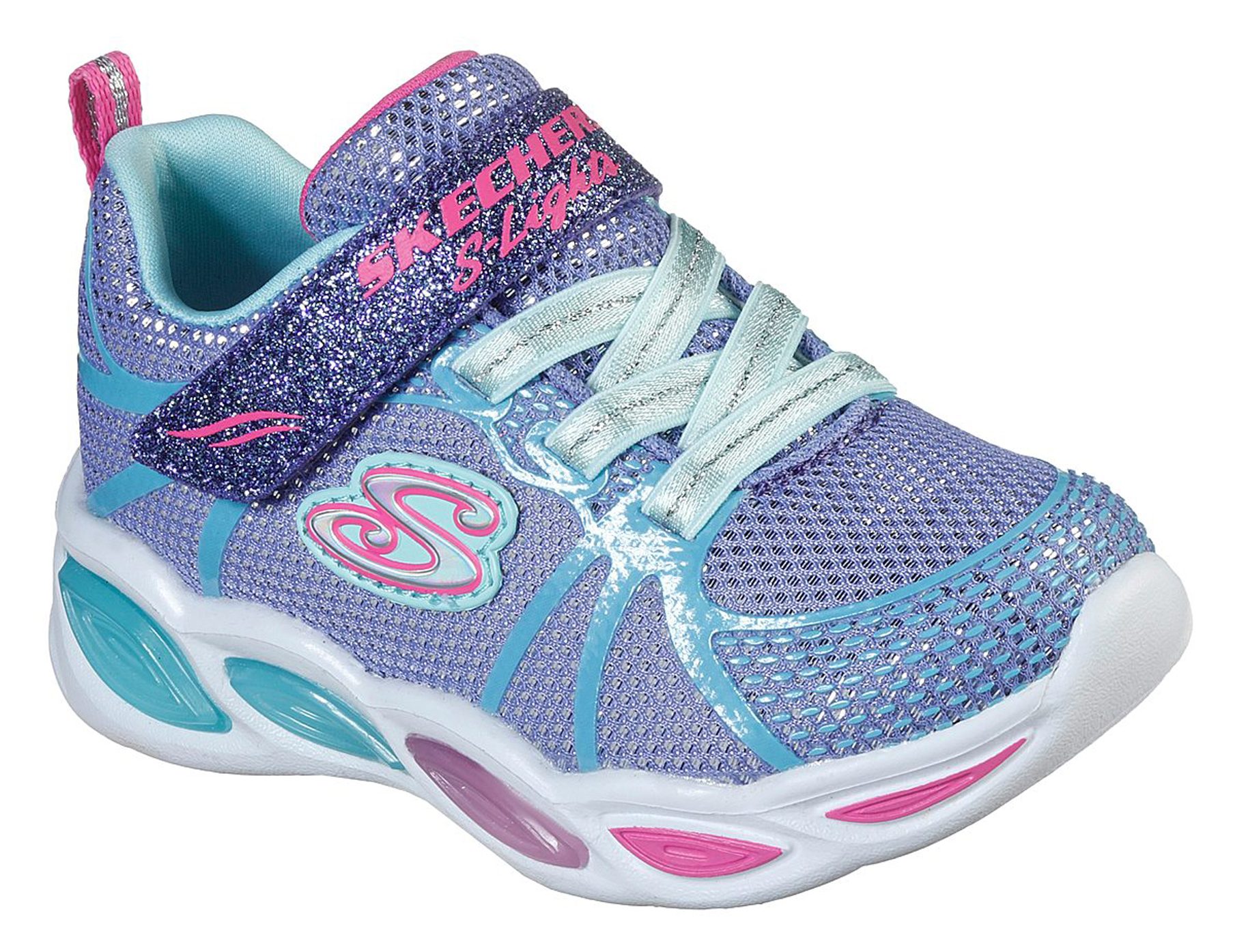 Skechers S Lights: Shimmer Beams - Sporty Glow Periwinkle / Multi ...