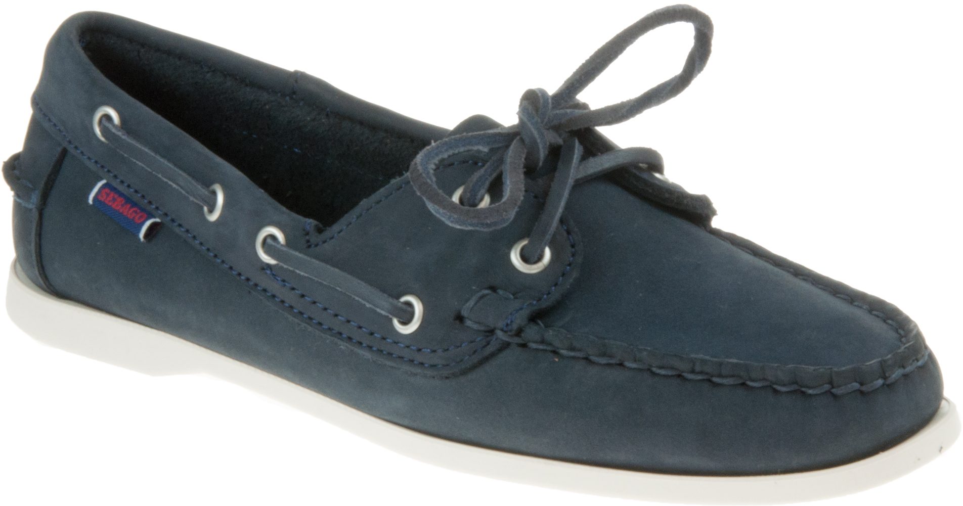Sebago Jaqueline Womens Navy Nubuck 71111IW 908 - Boat Shoes ...