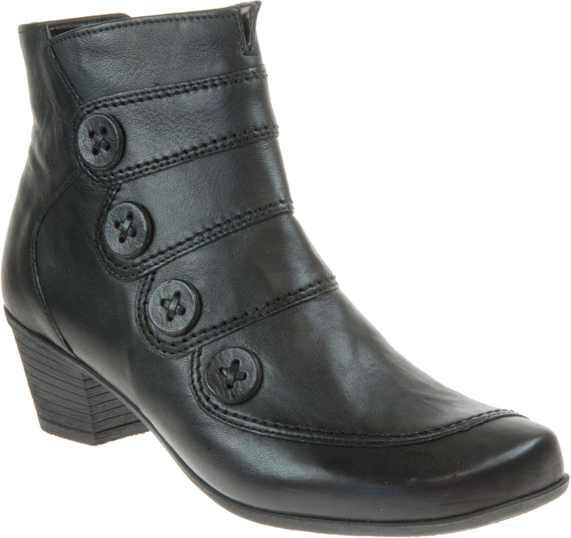 Gabor Georgie Black 54.691.57 - Ankle Boots - Humphries Shoes