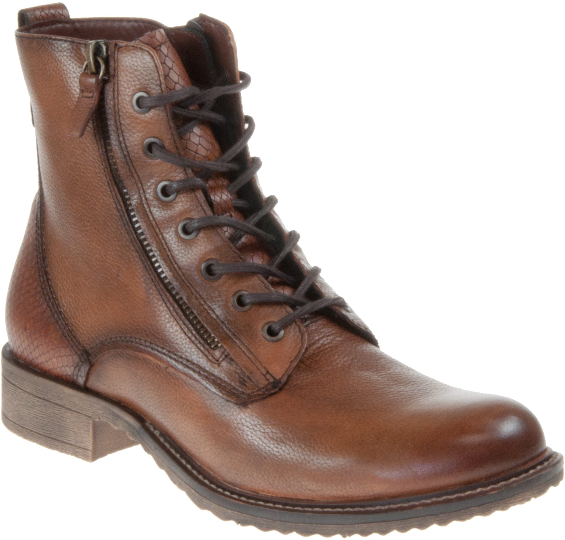 Tamaris 25211-25 Cognac / Snake 25211-25 378 - Ankle Boots