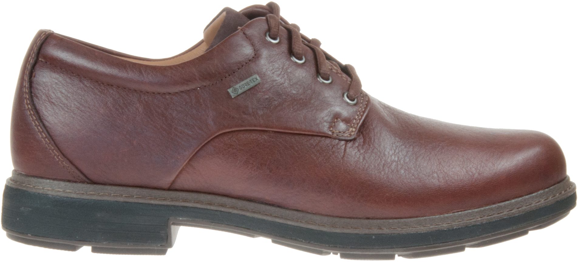 Clarks Un Tread Lo GoreTex 2 Dark Brown Leather 26155092 Casual