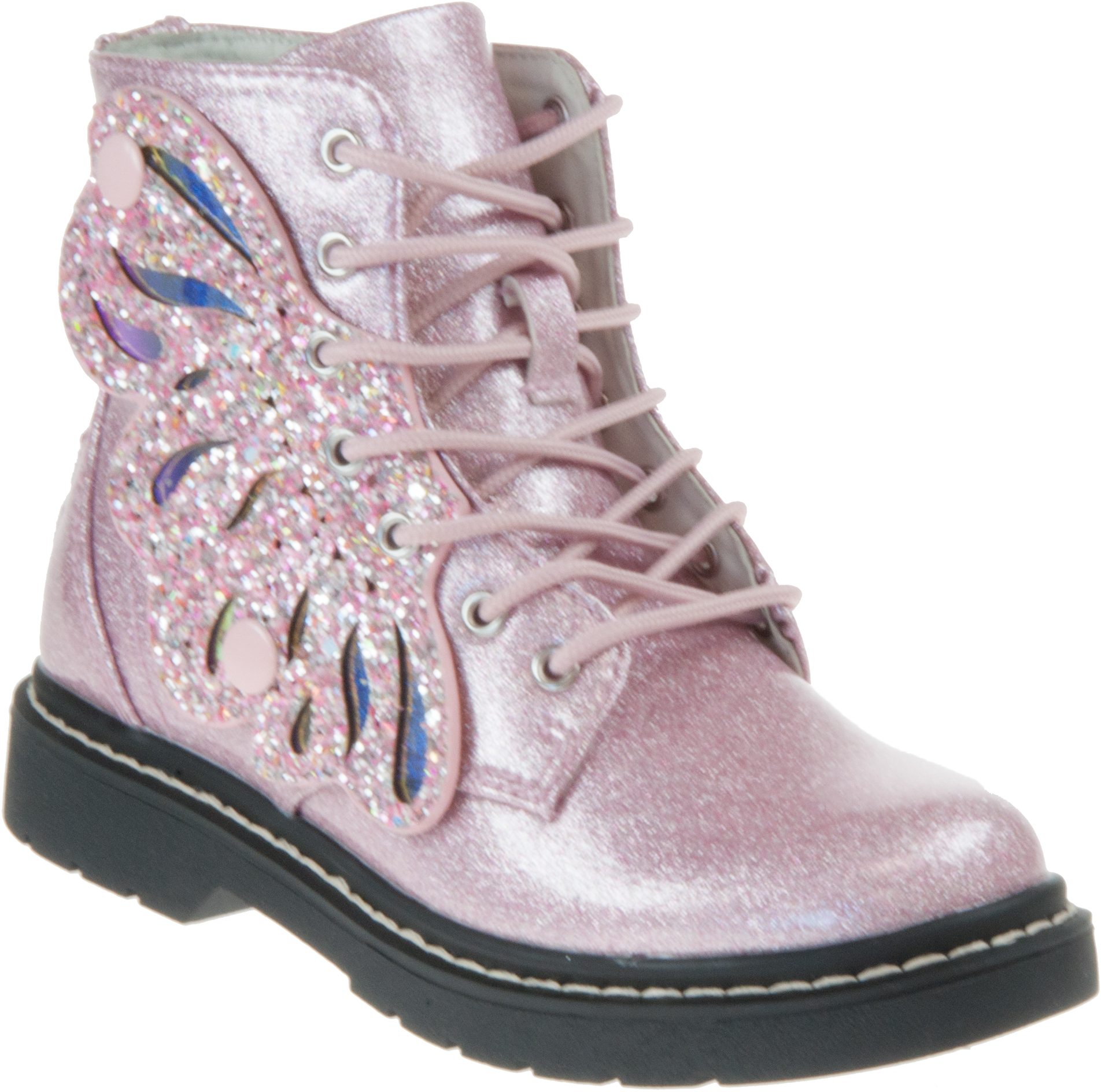 Lelli Kelly Fairy Wings Pink Glitter LK5544 Girls Boots Humphries Shoes