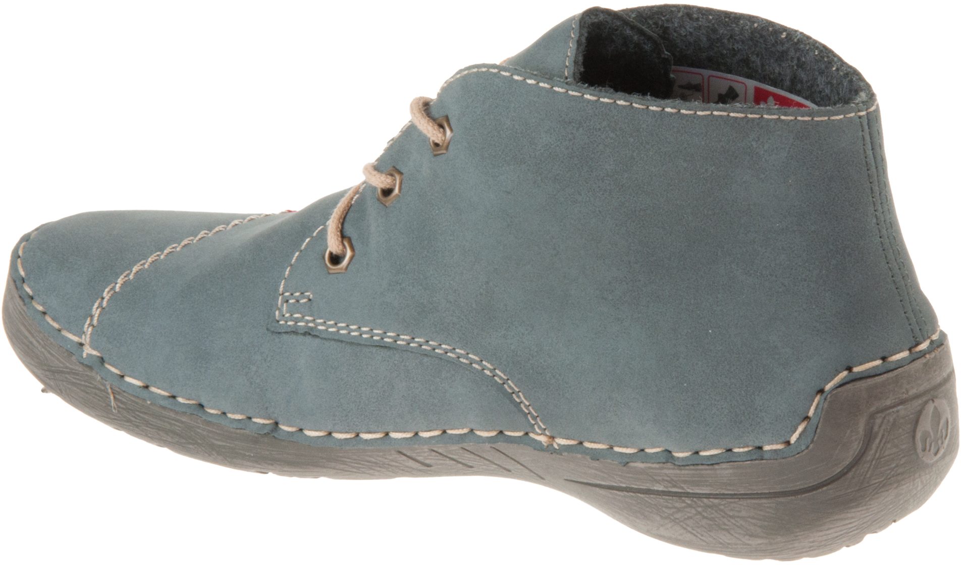 Rieker Angela Boot Ocean Blue 52540-14 - Ankle Boots - Humphries Shoes