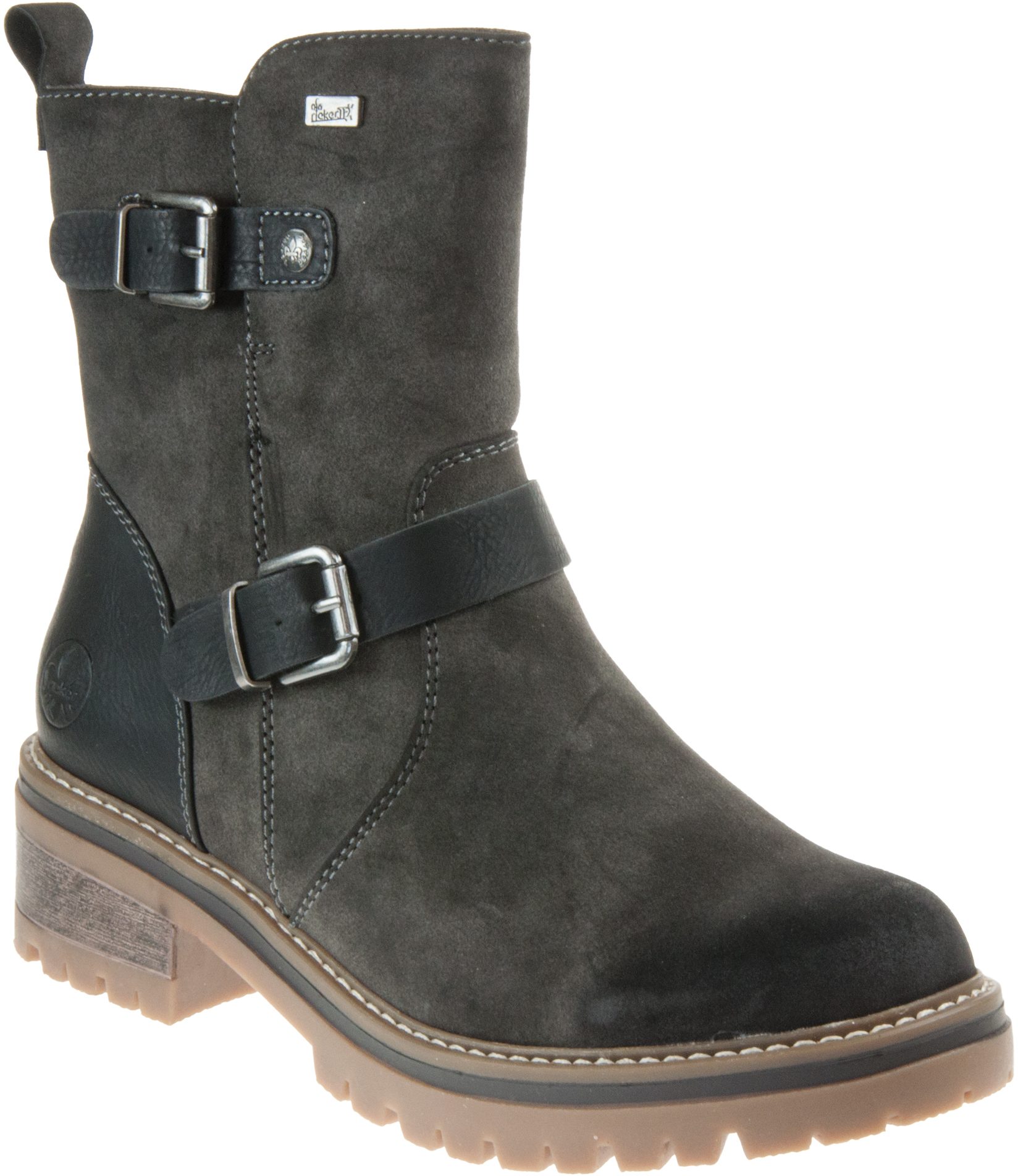 Rieker Amalia Grey 96274-45 - Ankle Boots - Humphries Shoes