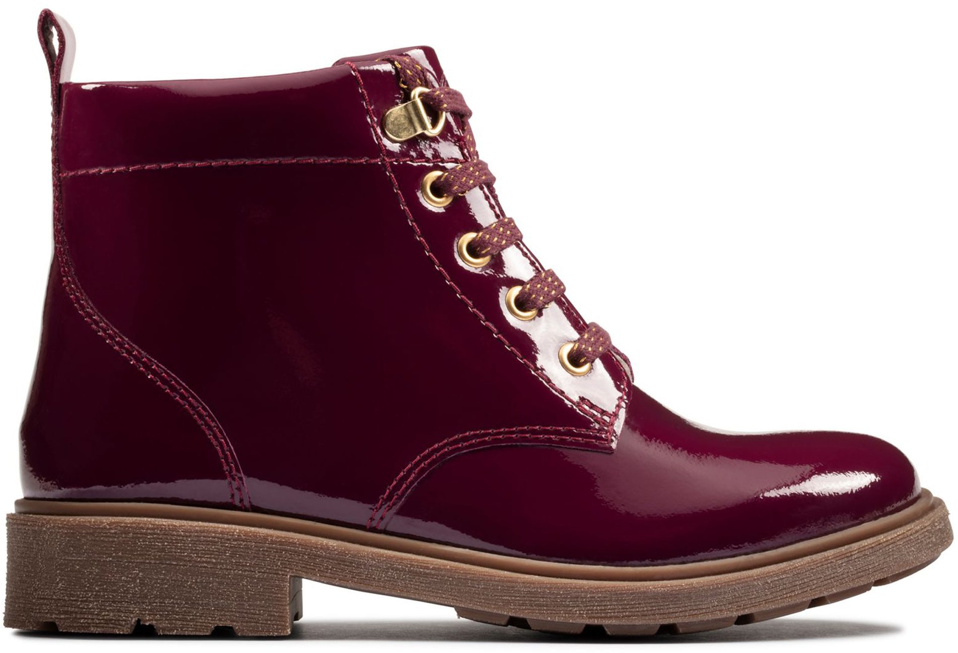 berry patent boots