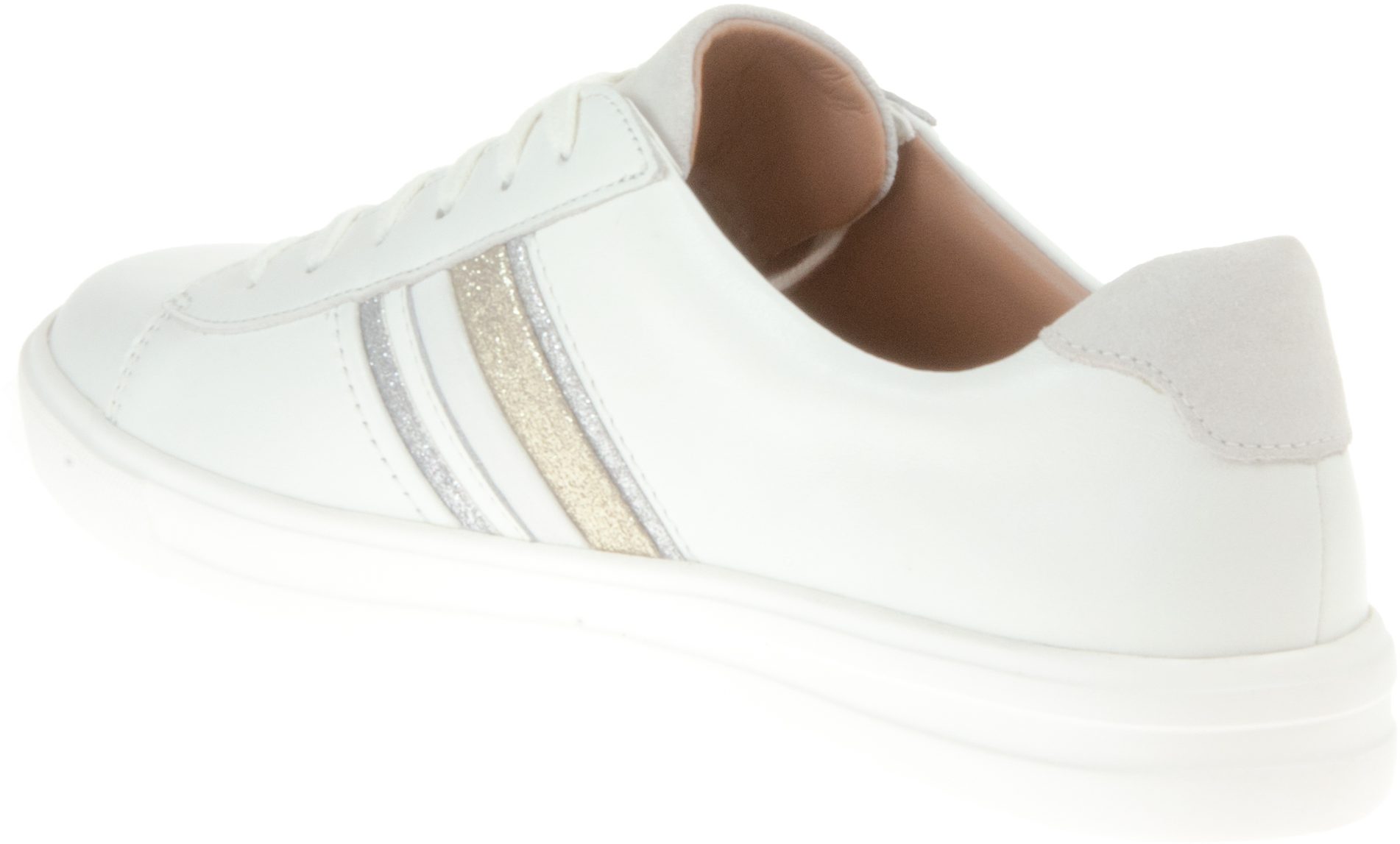 un maui band white leather