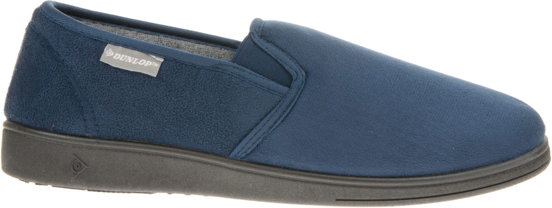 Dunlop Jethro Navy MS431C - Full Slippers - Humphries Shoes