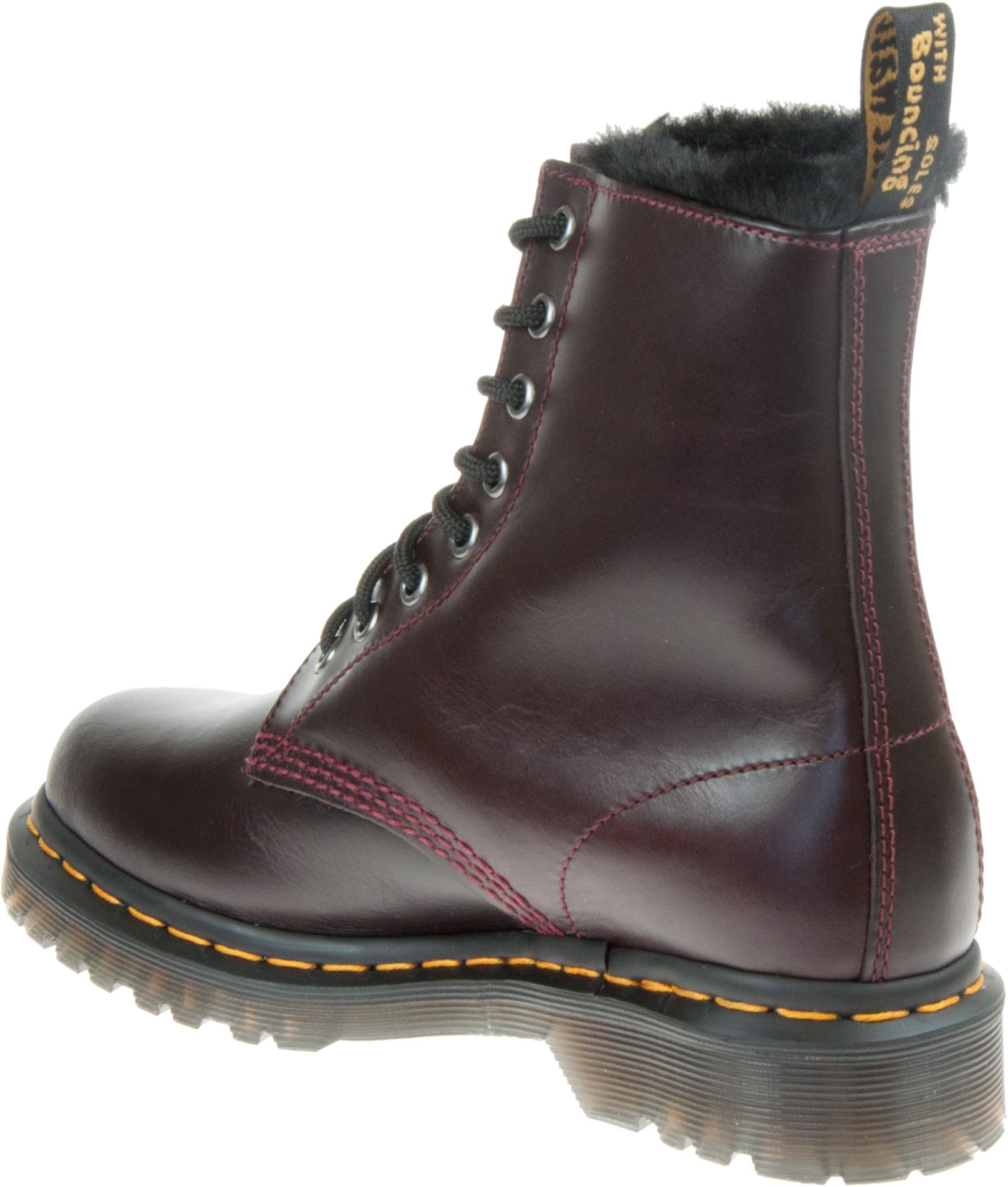 dr martens with fur lining
