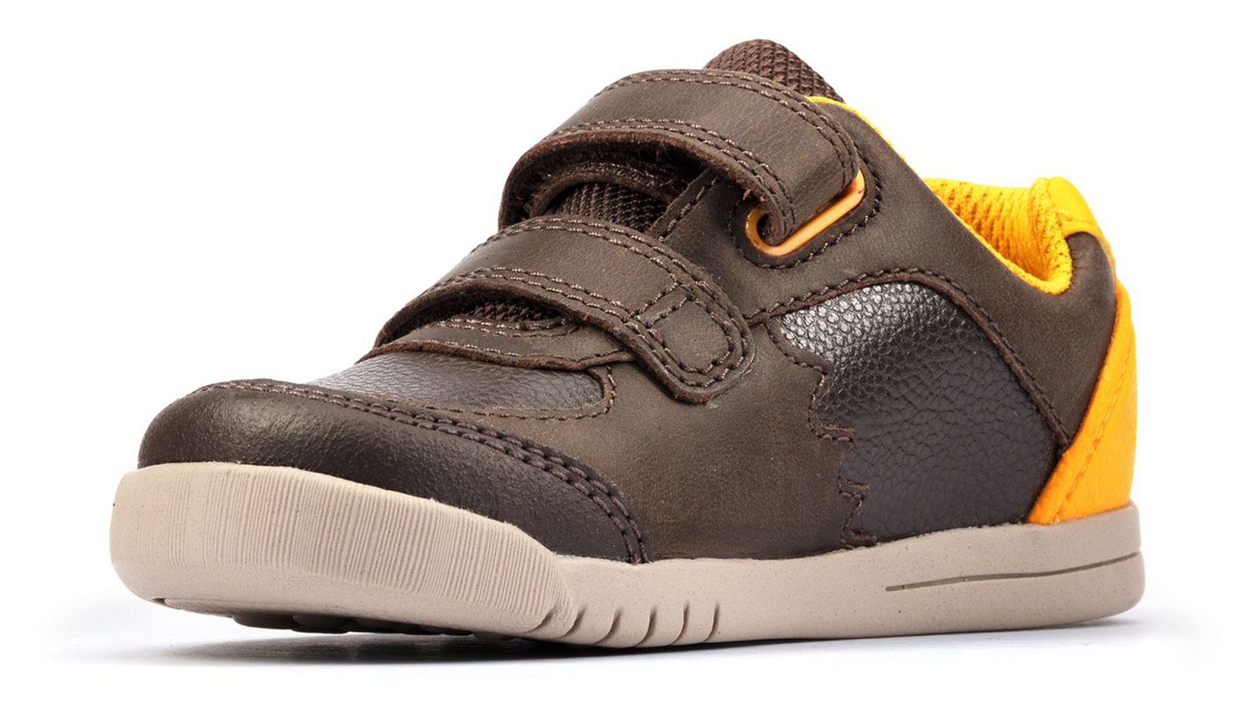 Clarks Rex Quest Toddler Brown Leather 26156775 Boys