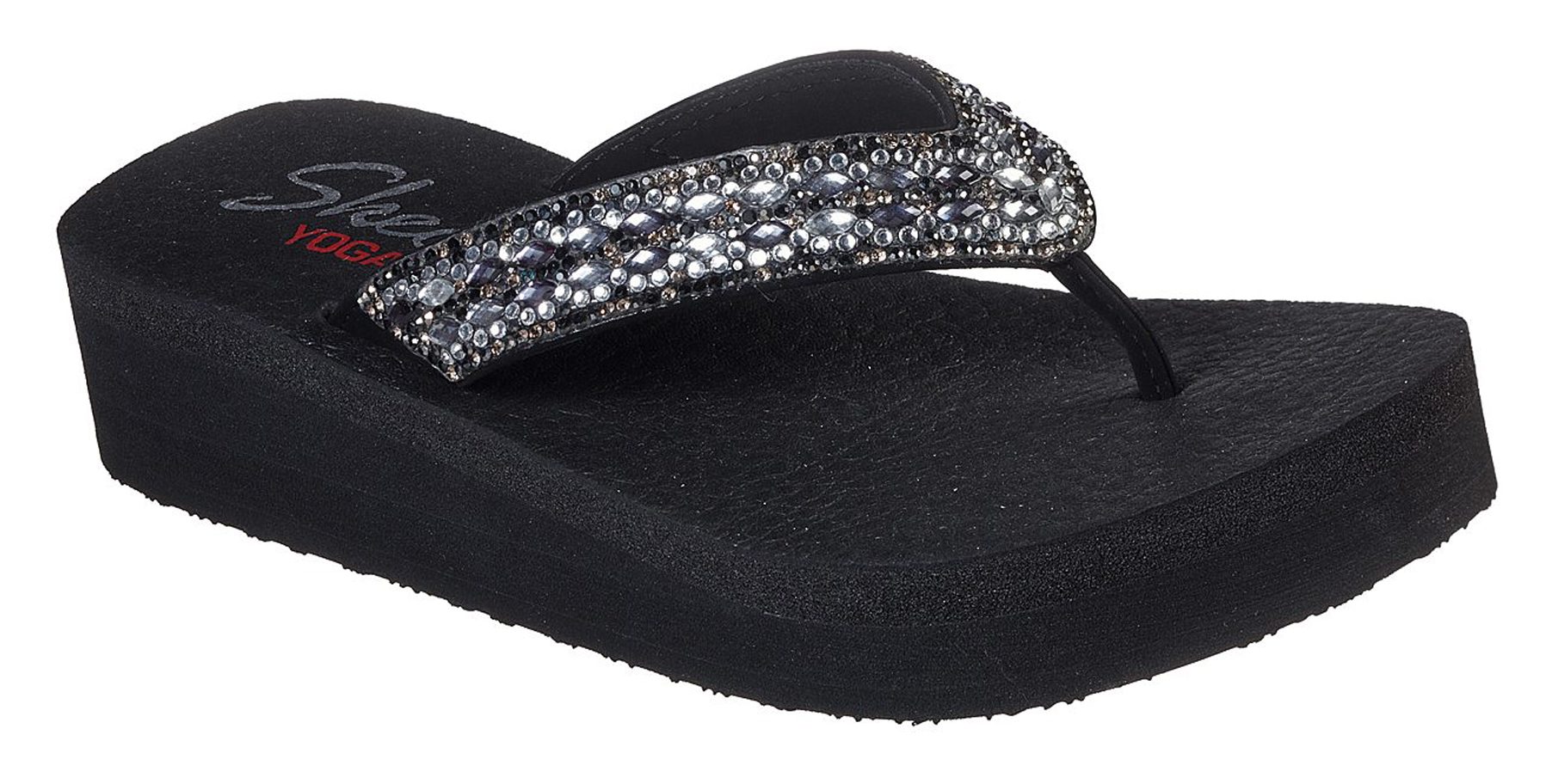 SKECHERS YOGA FOAM women's Flip flops Sandals. Size UK 7. Lovely Condition.  £15.99 - PicClick UK