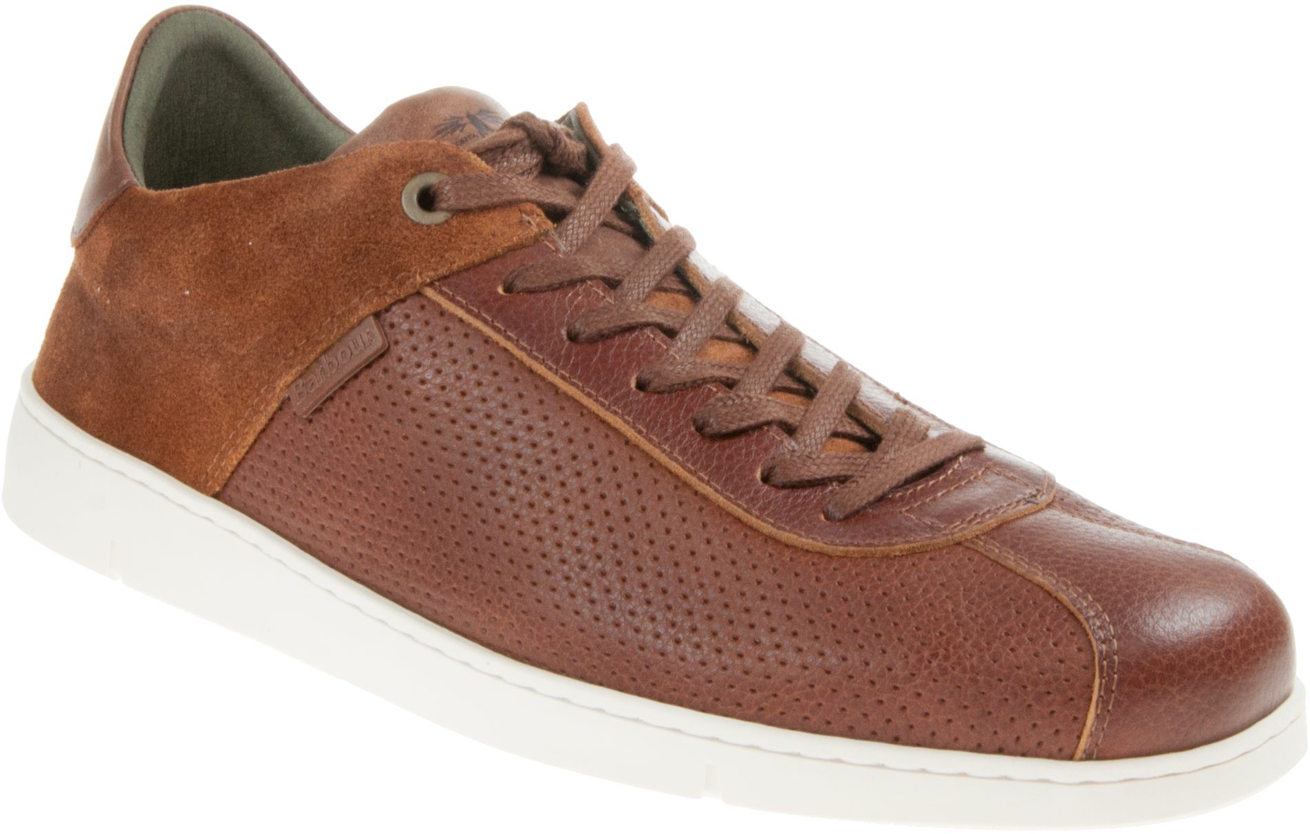 barbour cognac