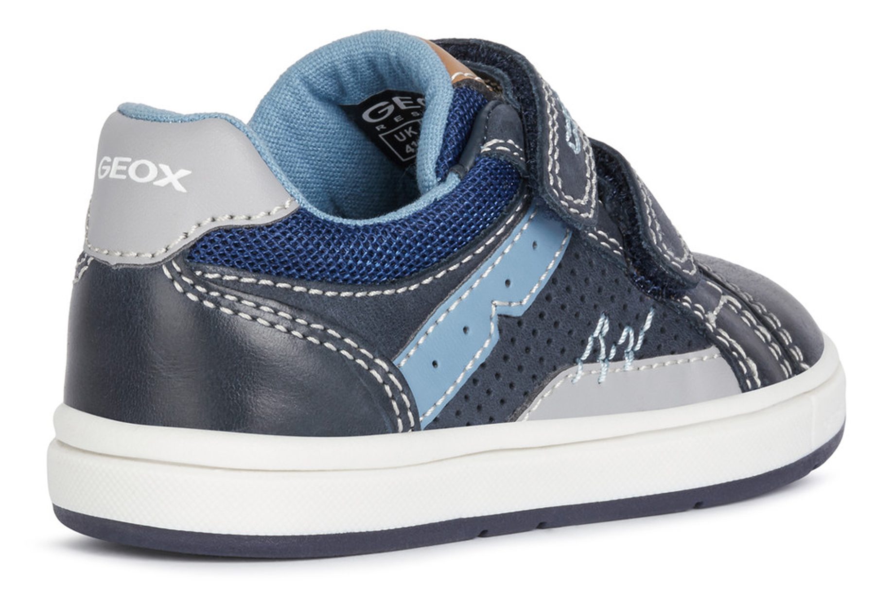 Geox Baby Trottola Navy / Grey B1543A 0CL14 C0661 Boys
