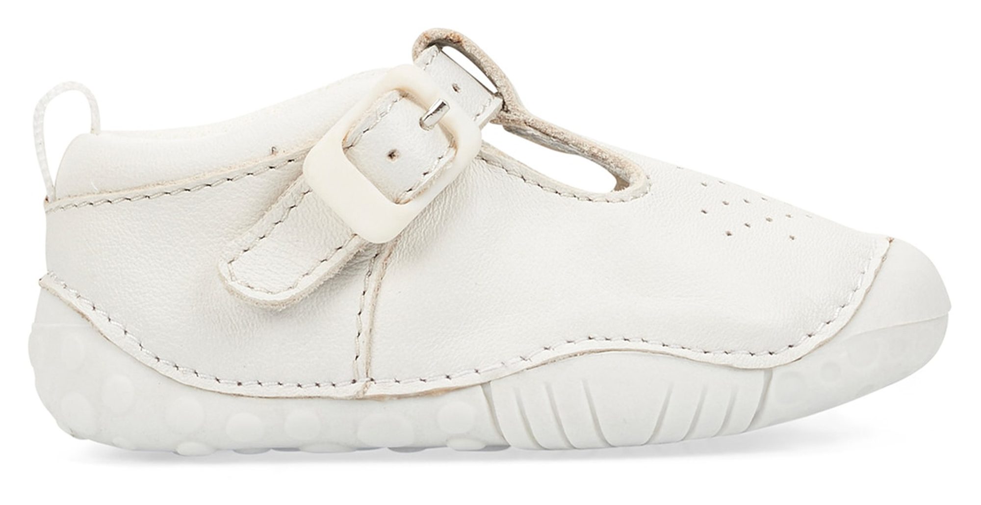 Start-Rite Baby Jack White Leather 0746_7 - Boys Shoes - Humphries Shoes