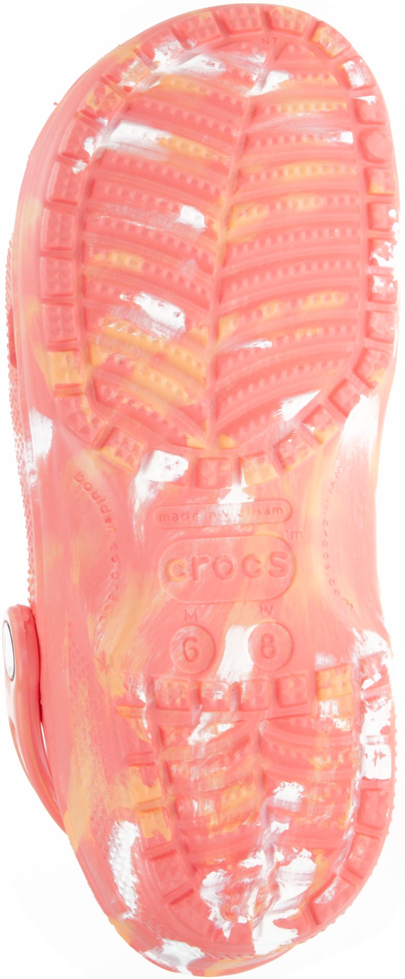 Crocs Classic Clog Fresco / Multi Marbled 206867-6SN - Full Sandals ...