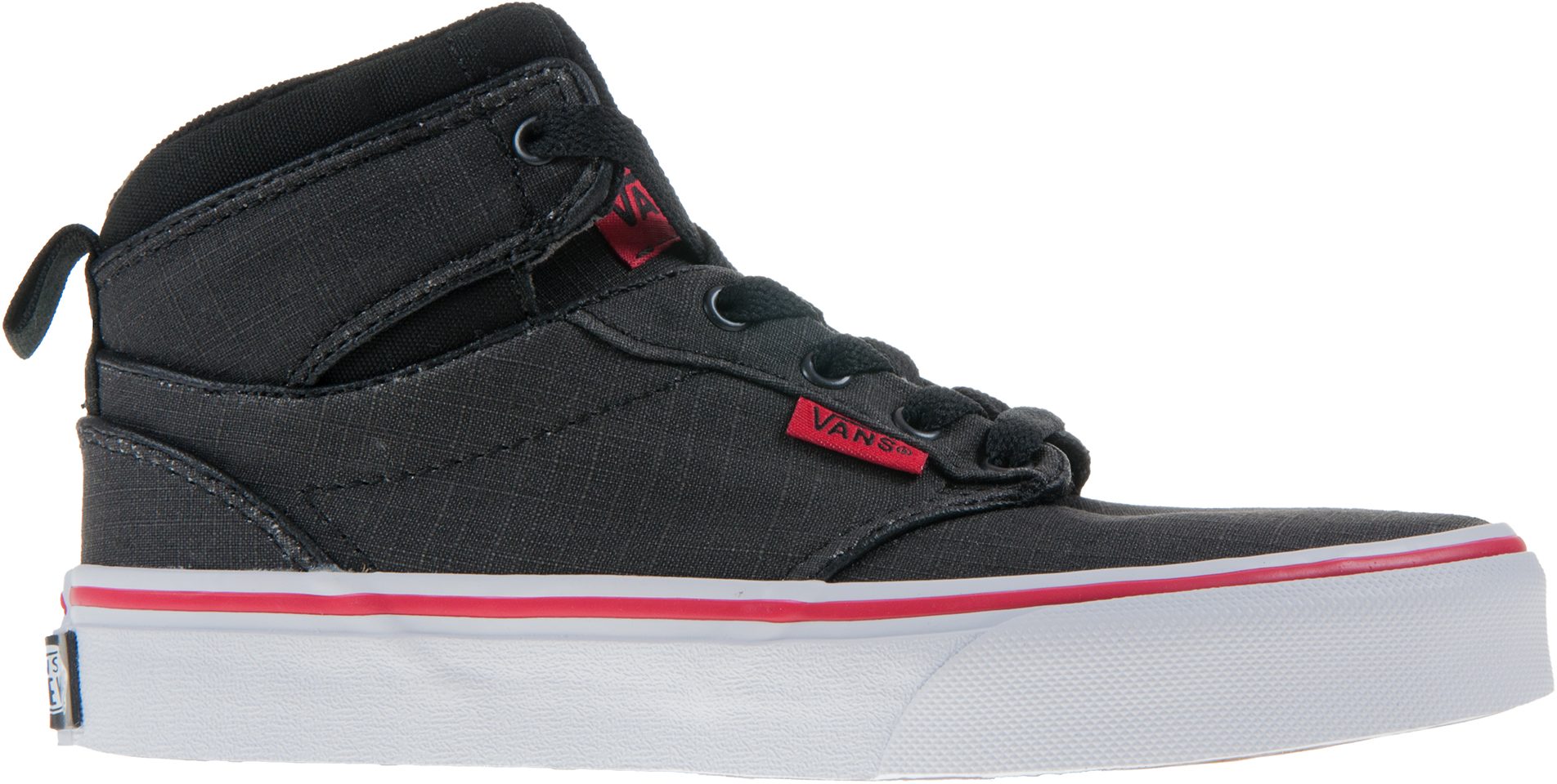 Vans atwood black discount red