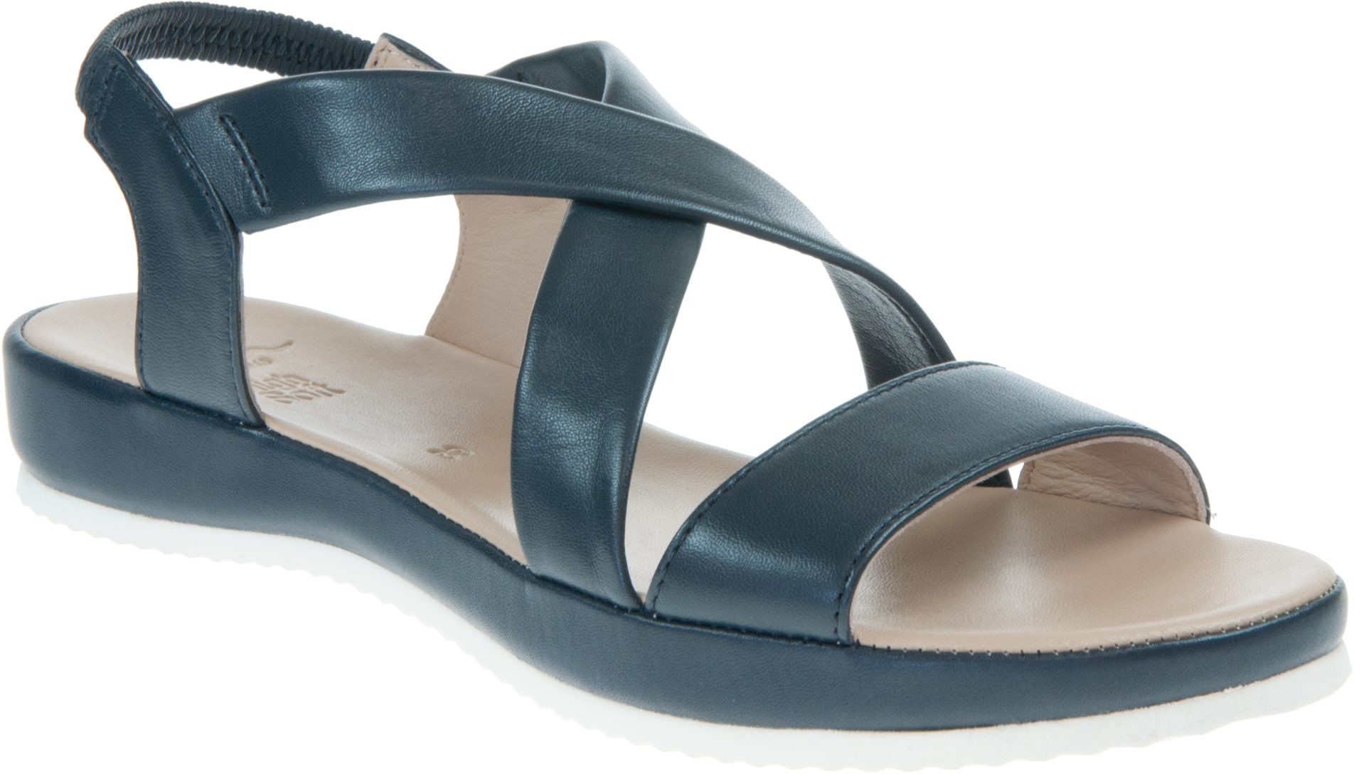 Ara Dubai 83 Blue 12-15183 09 - Full Sandals - Humphries Shoes