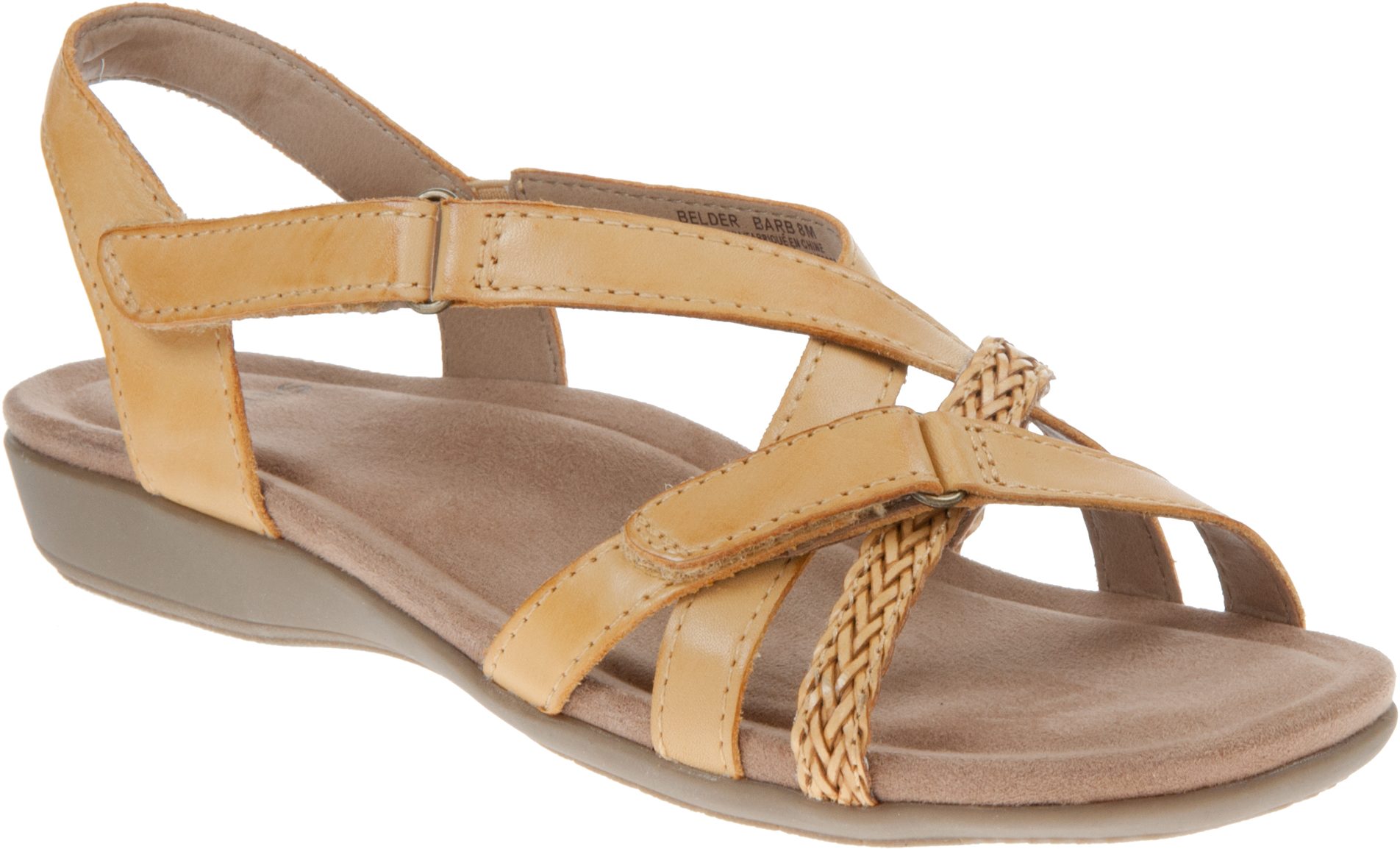 Earth Origins Barb Amber Yellow 40101 Full Sandals Humphries Shoes