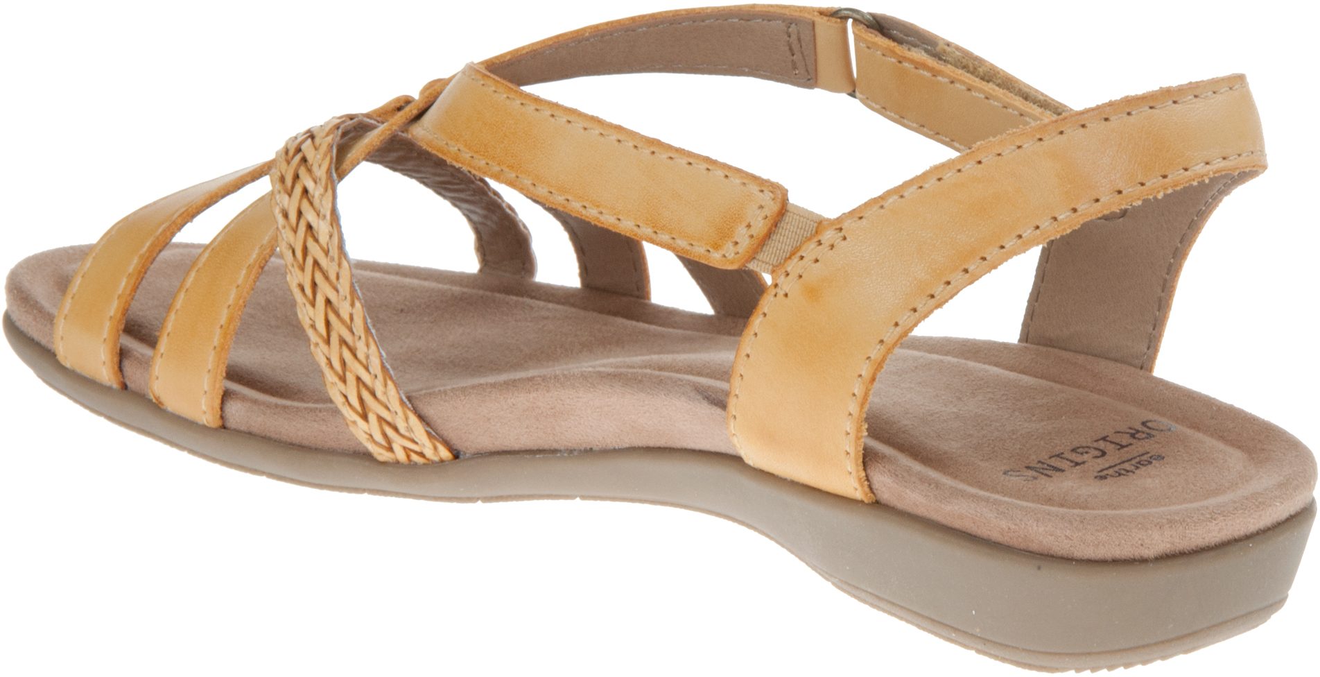 Earth Origins Barb Amber Yellow 40101 Full Sandals Humphries Shoes