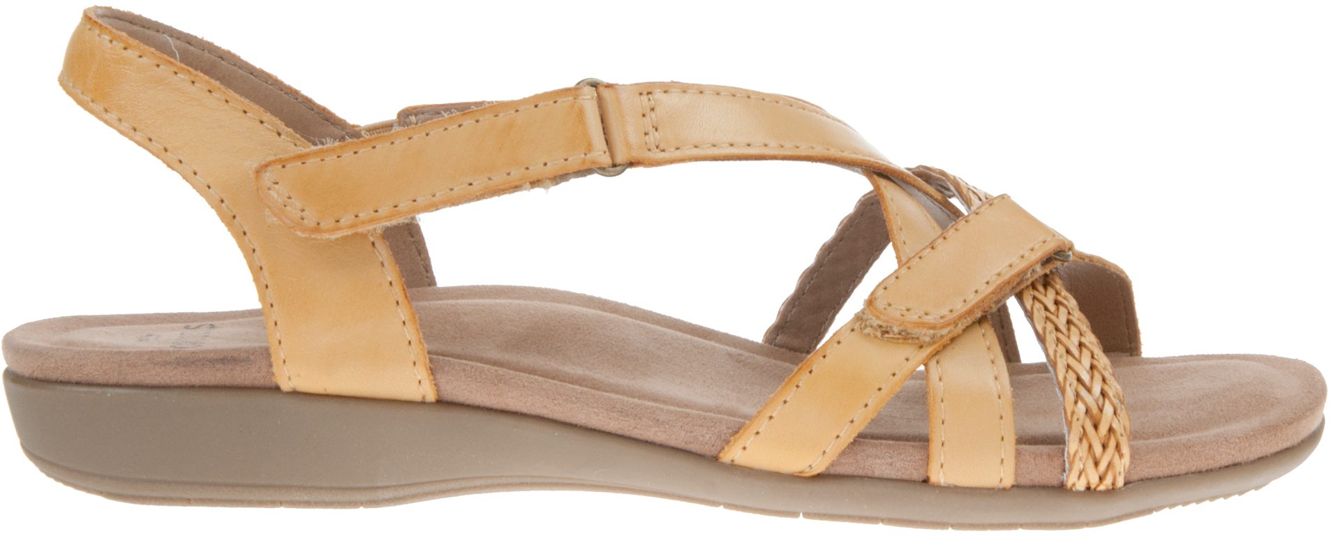 Earth Origins Barb Amber Yellow 40101 Full Sandals Humphries Shoes