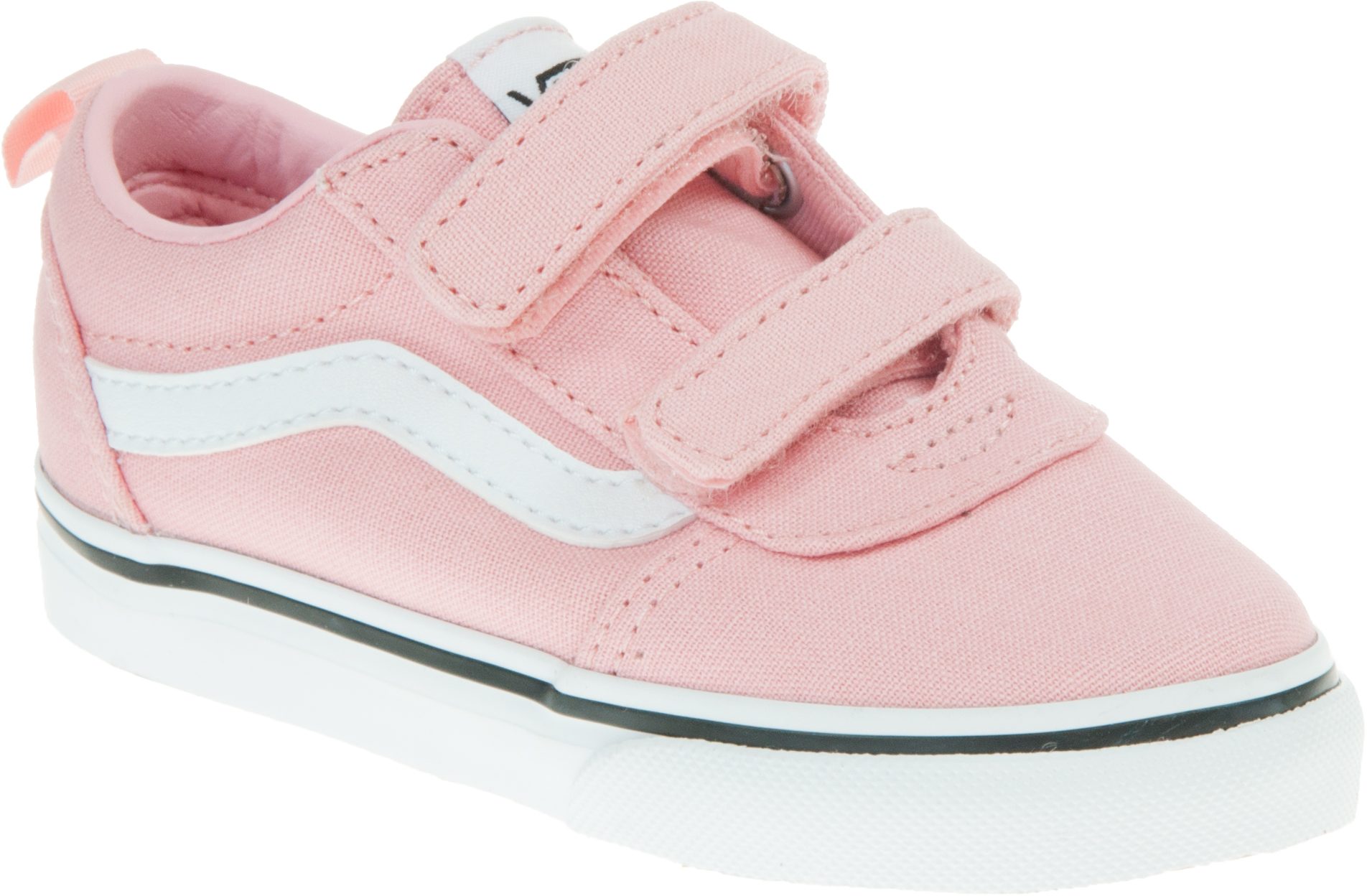Vans Toddlers Ward Velcro Powder Pink / White VN0A4BTF9DX1 Girls