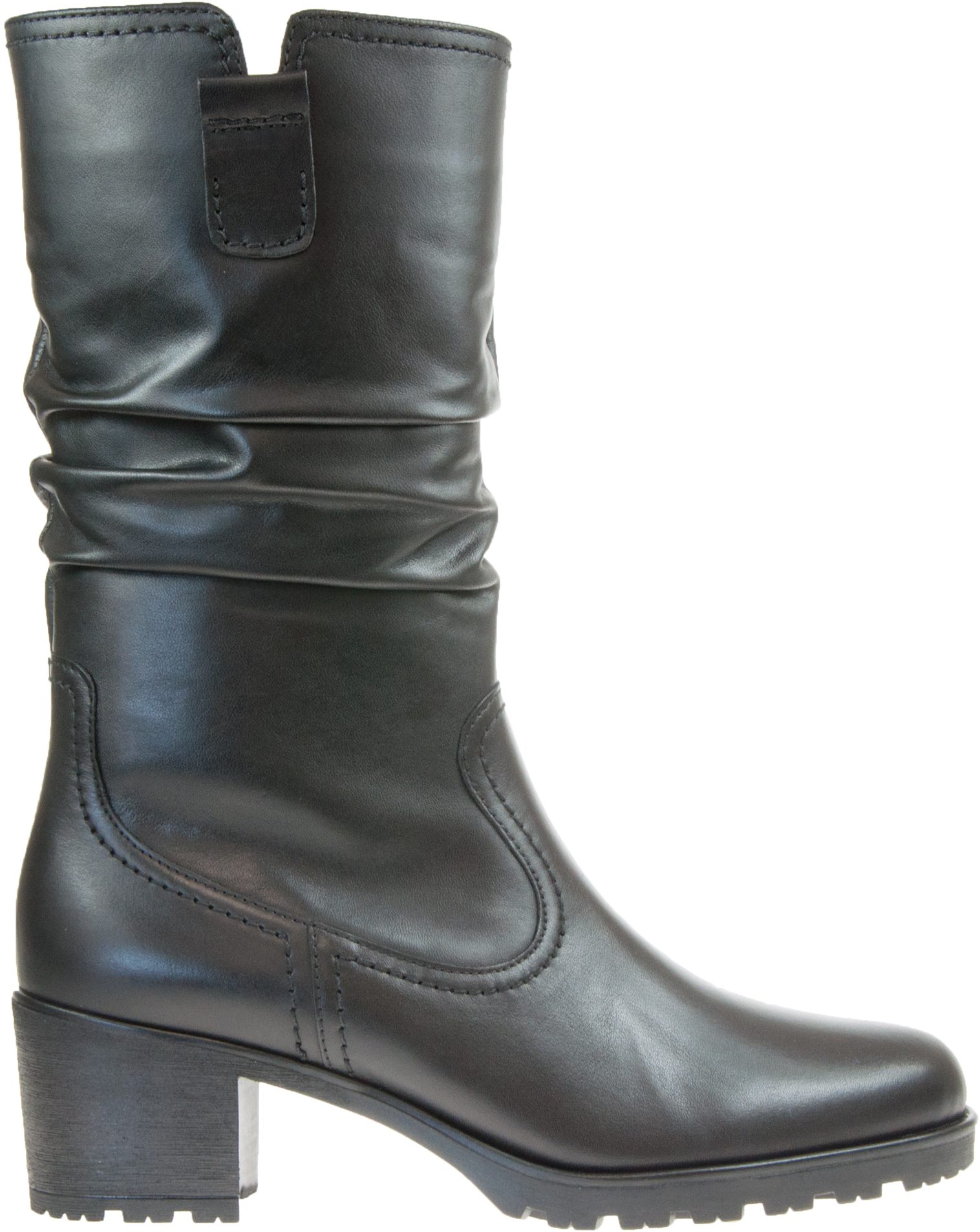 Gabor Dunmow Black 72.802.57 - Calf Boots - Humphries Shoes