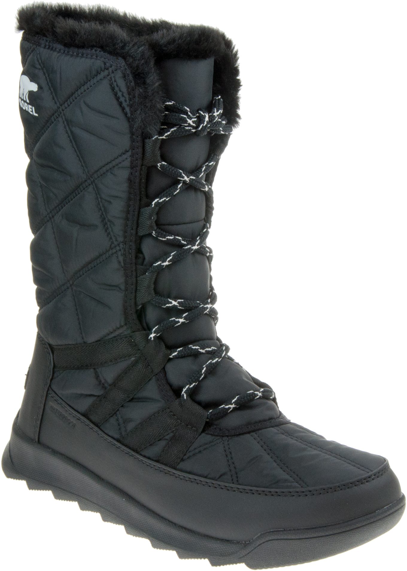 Sorel Whitney II Tall Lace Black 1916851 010 Calf Boots