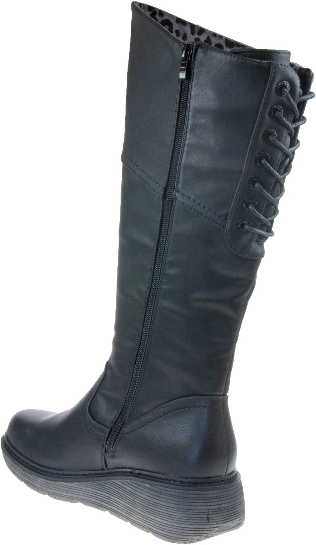 Heavenly Feet Ohio Black Knee High Boots Humphries Shoes