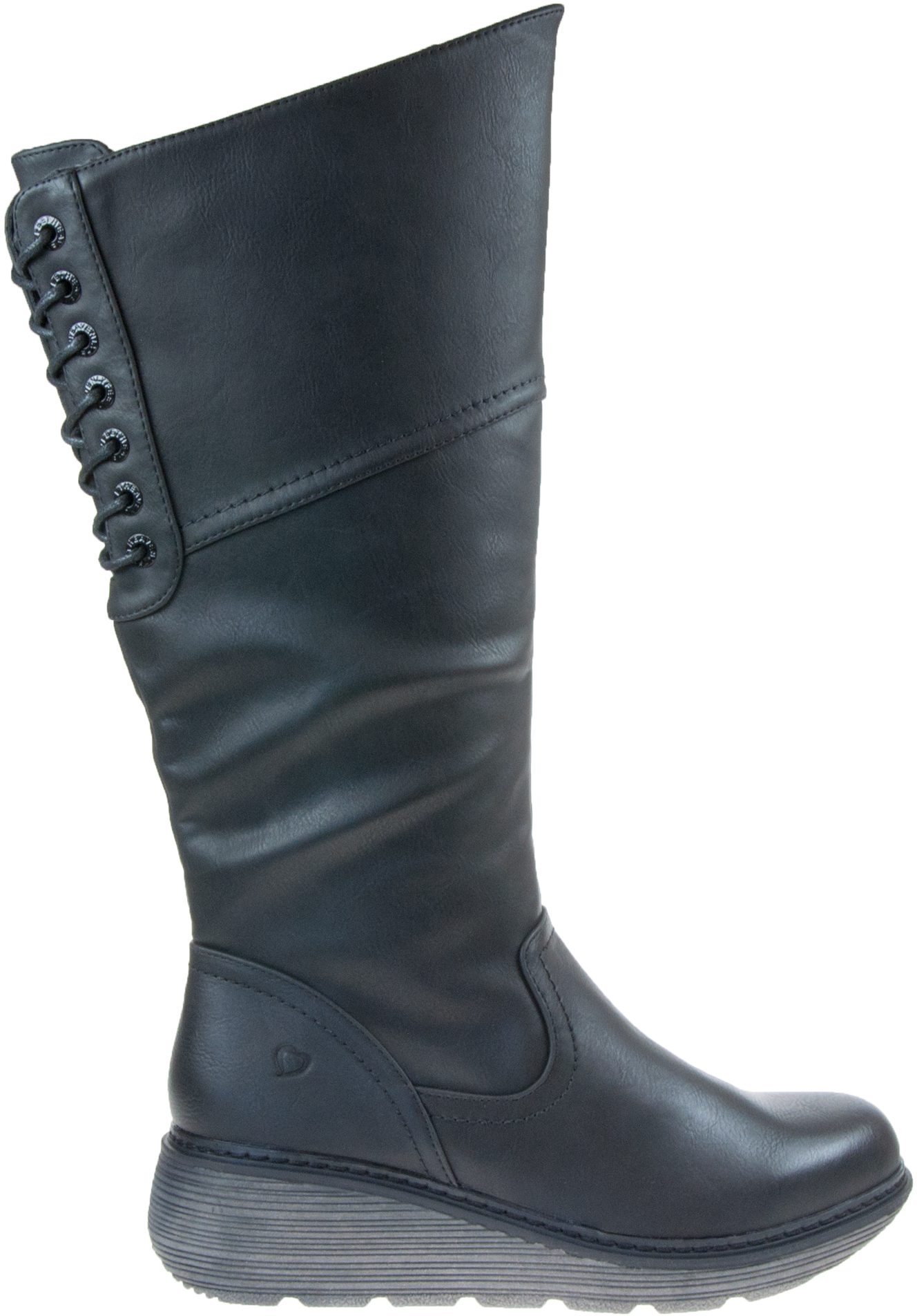 Heavenly Feet Ohio Black Knee High Boots Humphries Shoes