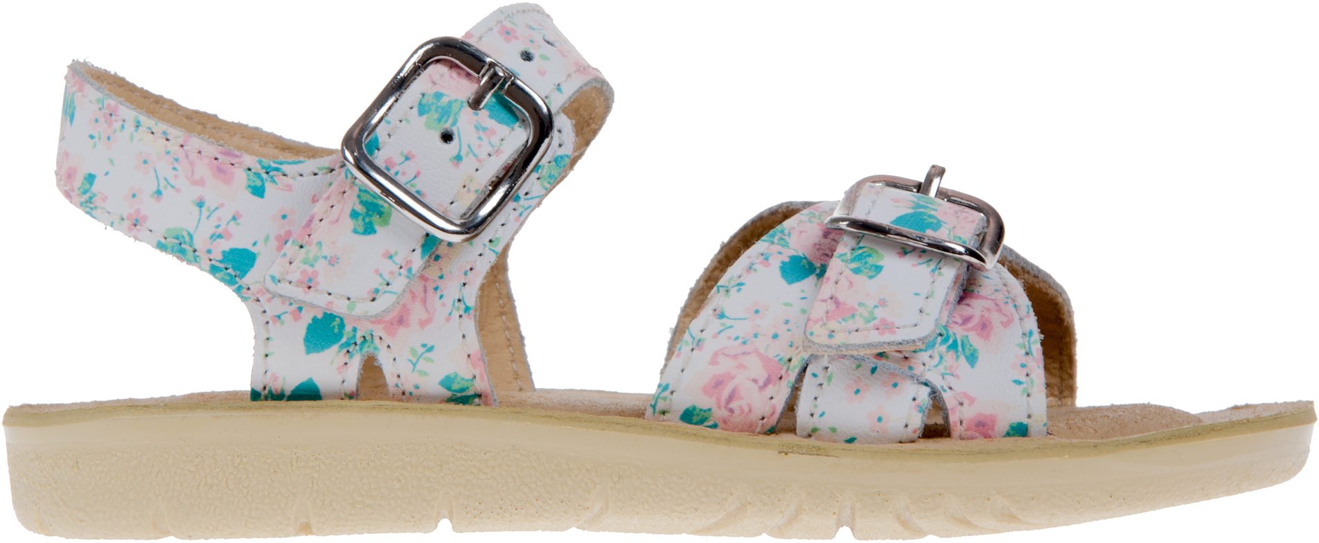 Start-Rite Soft Harper Floral Print Leather 5181_5 - Girls Sandals ...