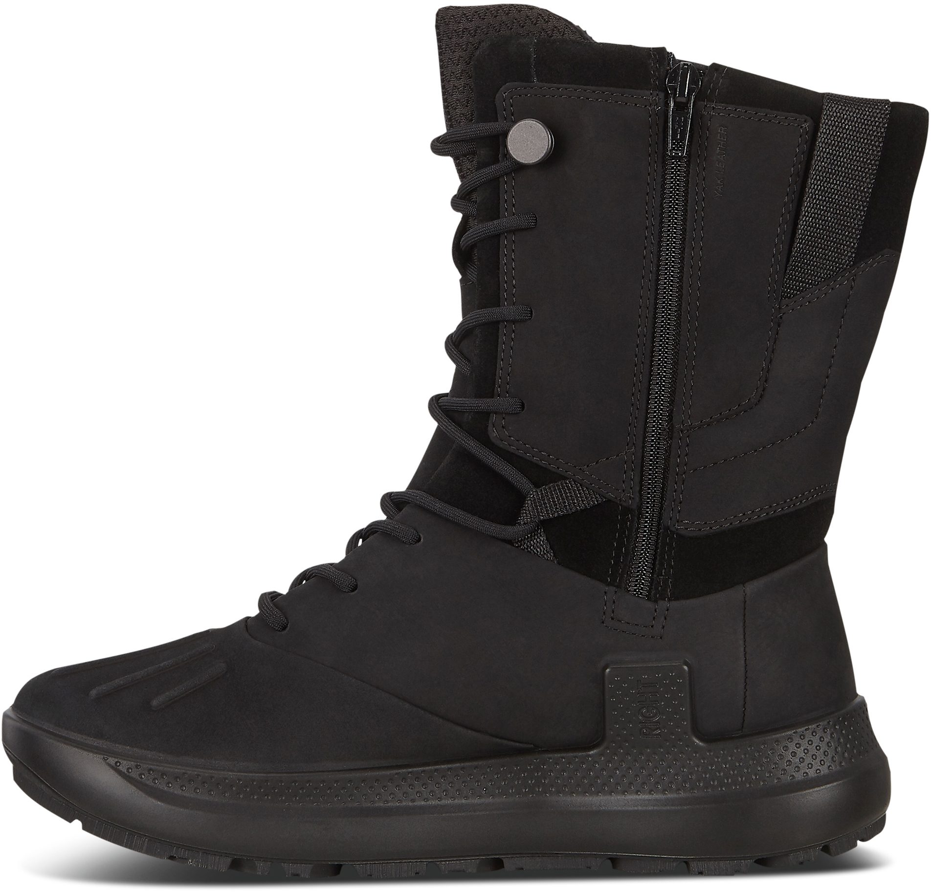 Ecco Solice High Black 420103 01001 - Calf Boots - Humphries Shoes