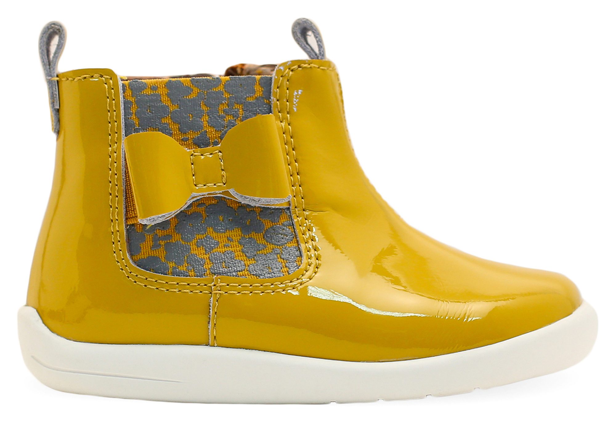 StartRite Wonderland Harvest Gold Patent 0789_4 Girls Boots