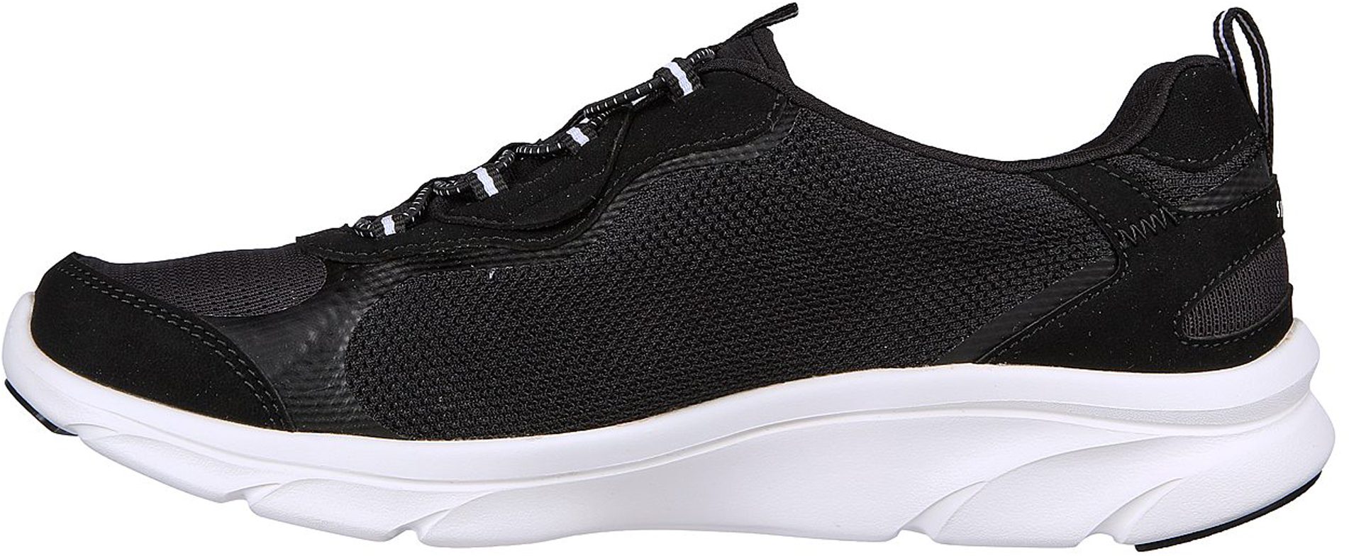 Skechers Relaxed Fit: D'Lux Comfort - Bliss Galore Black / White 104336 ...