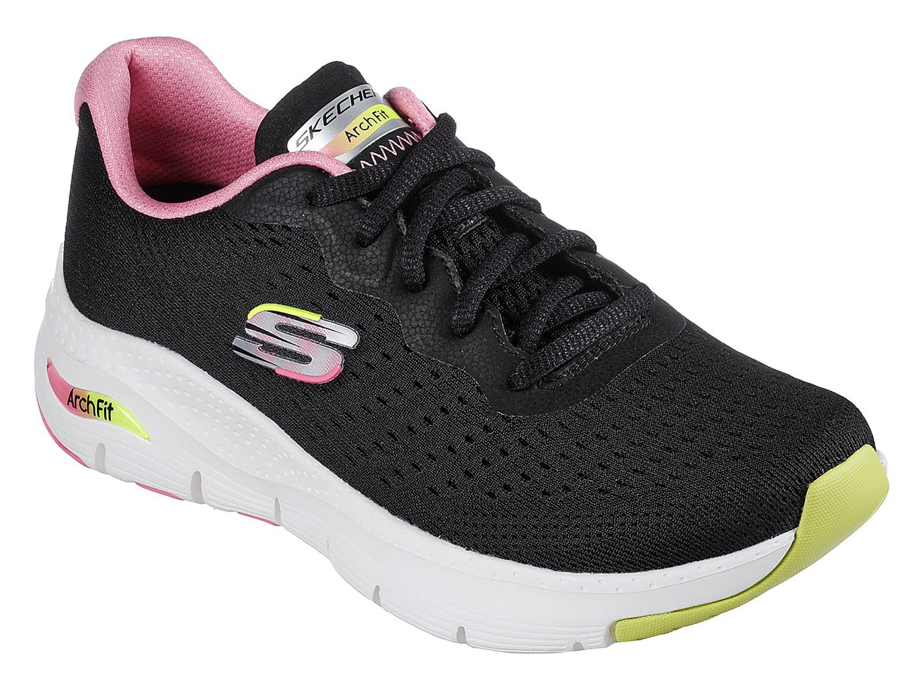 Skechers Arch Fit Infinity Cool Black Multi 149722 BKMT Everyday Shoes Humphries Shoes