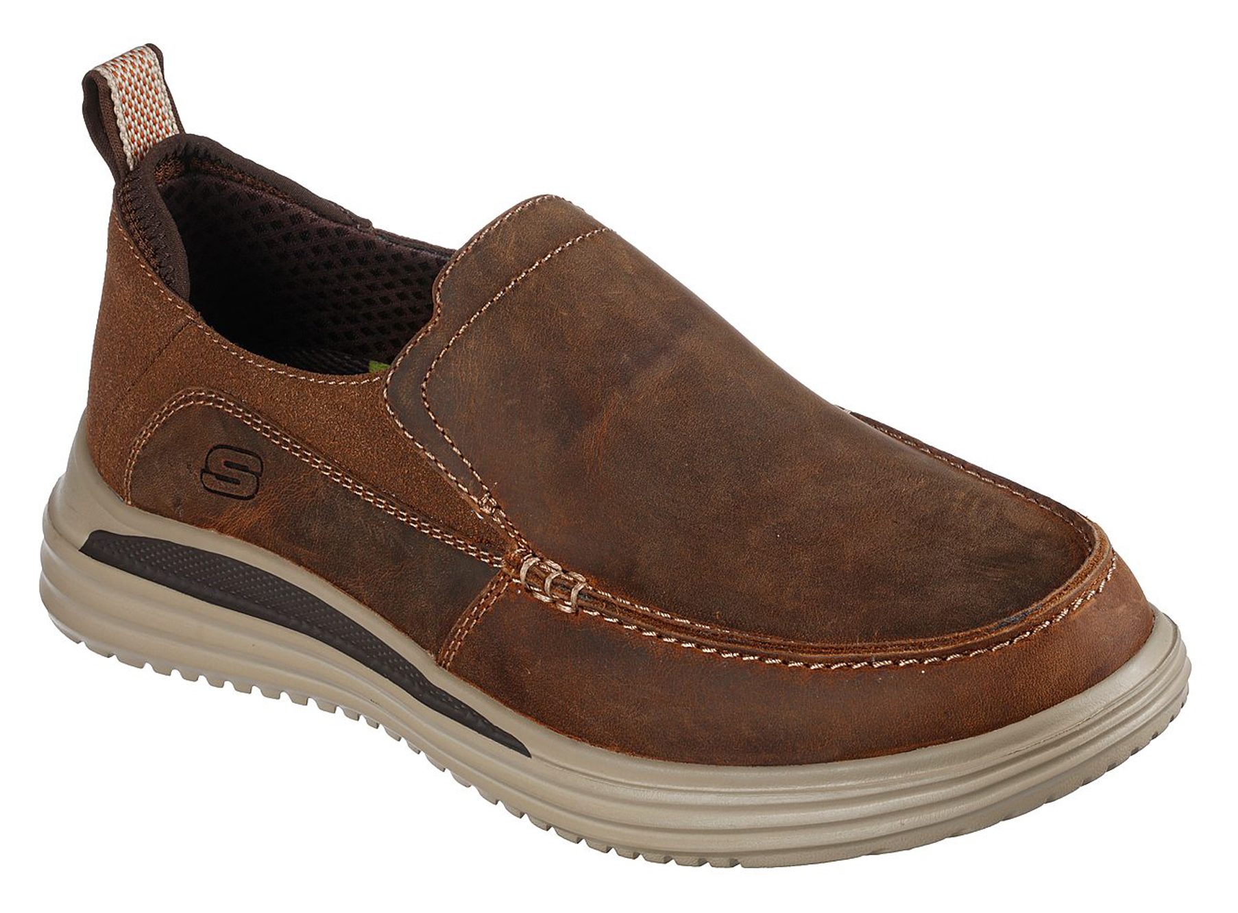 Skechers Proven Relander Brown 204474 CDB Casual Shoes Humphries Shoes