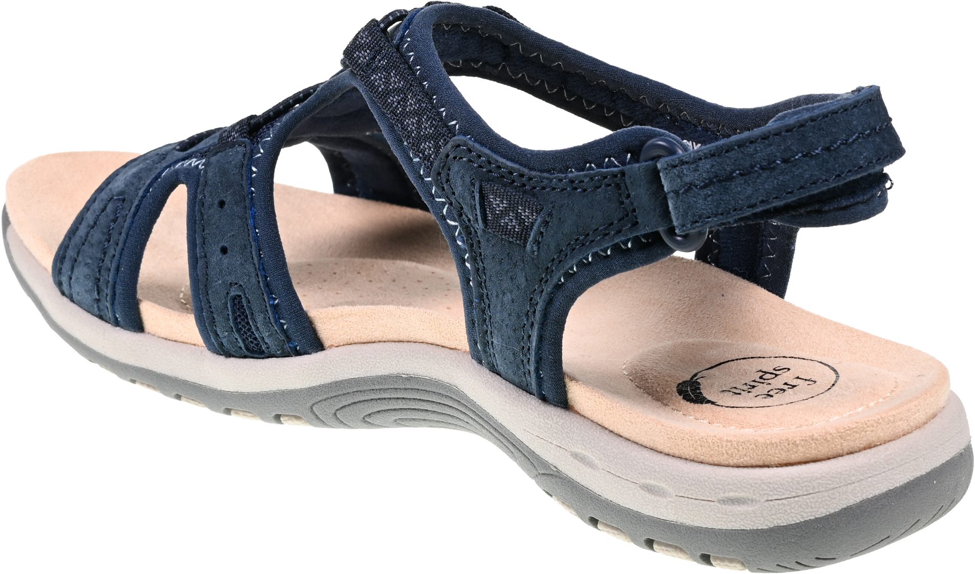 Free Spirit Fairmont 2 41059 Sandales élastiques en cuir pour femme, blanc, 37 EU
