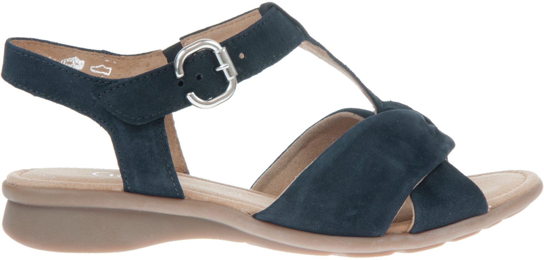 Gabor Millie Dark Blue 86.062.46 Full Sandals Humphries Shoes