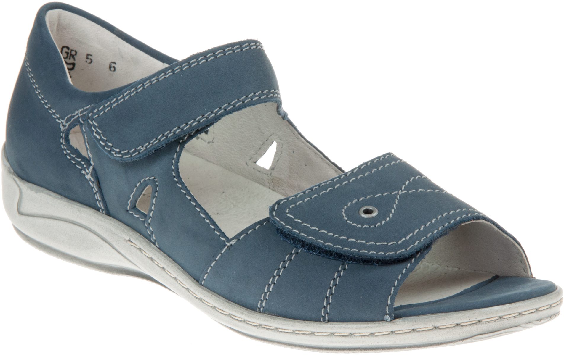 Waldlaufer Hilena Jeans 582028 191 206 - Full Sandals - Humphries Shoes