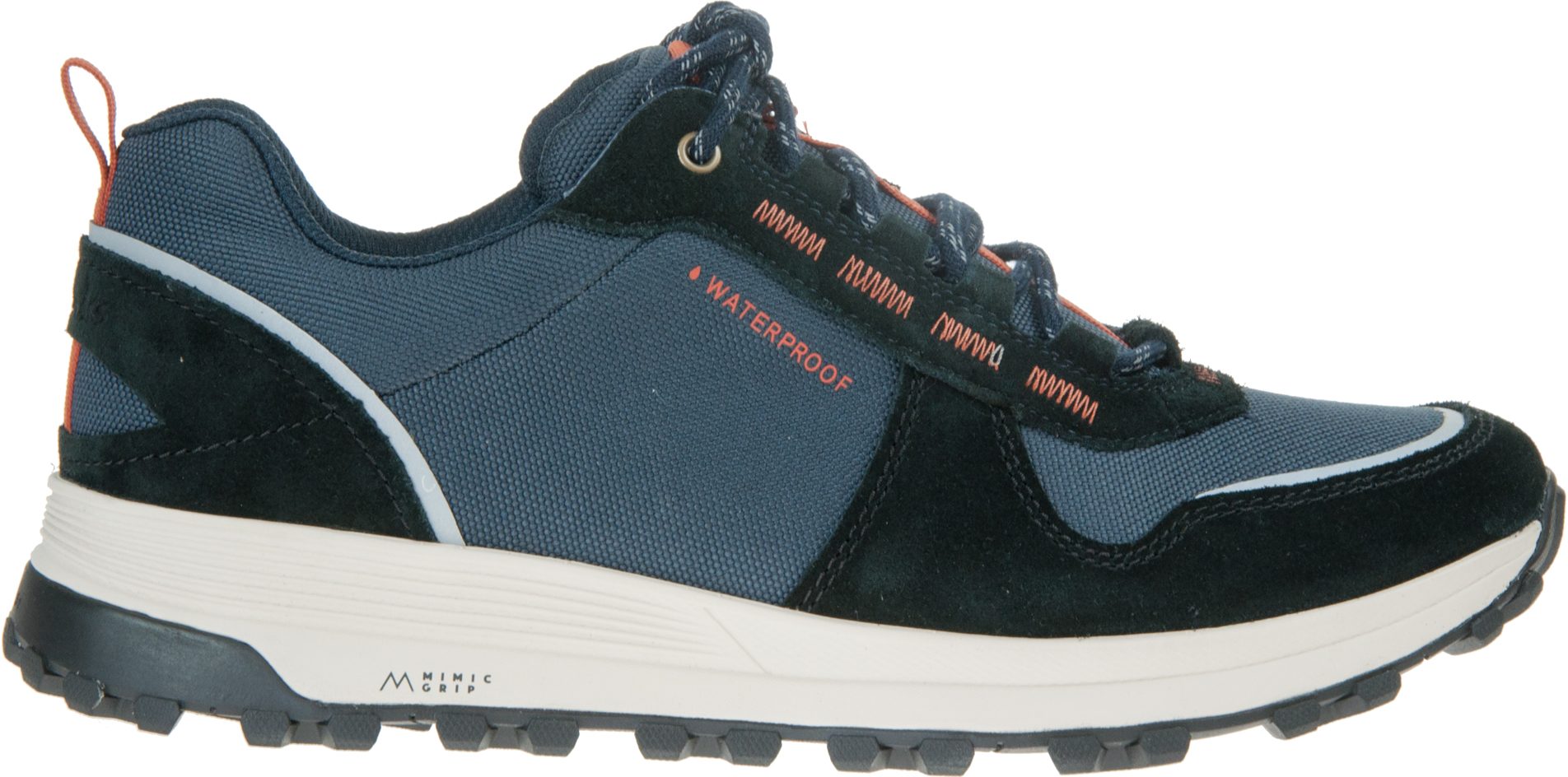 Clarks ATL Trek Walk Waterproof Navy Combi 26165739 - Casual Shoes ...