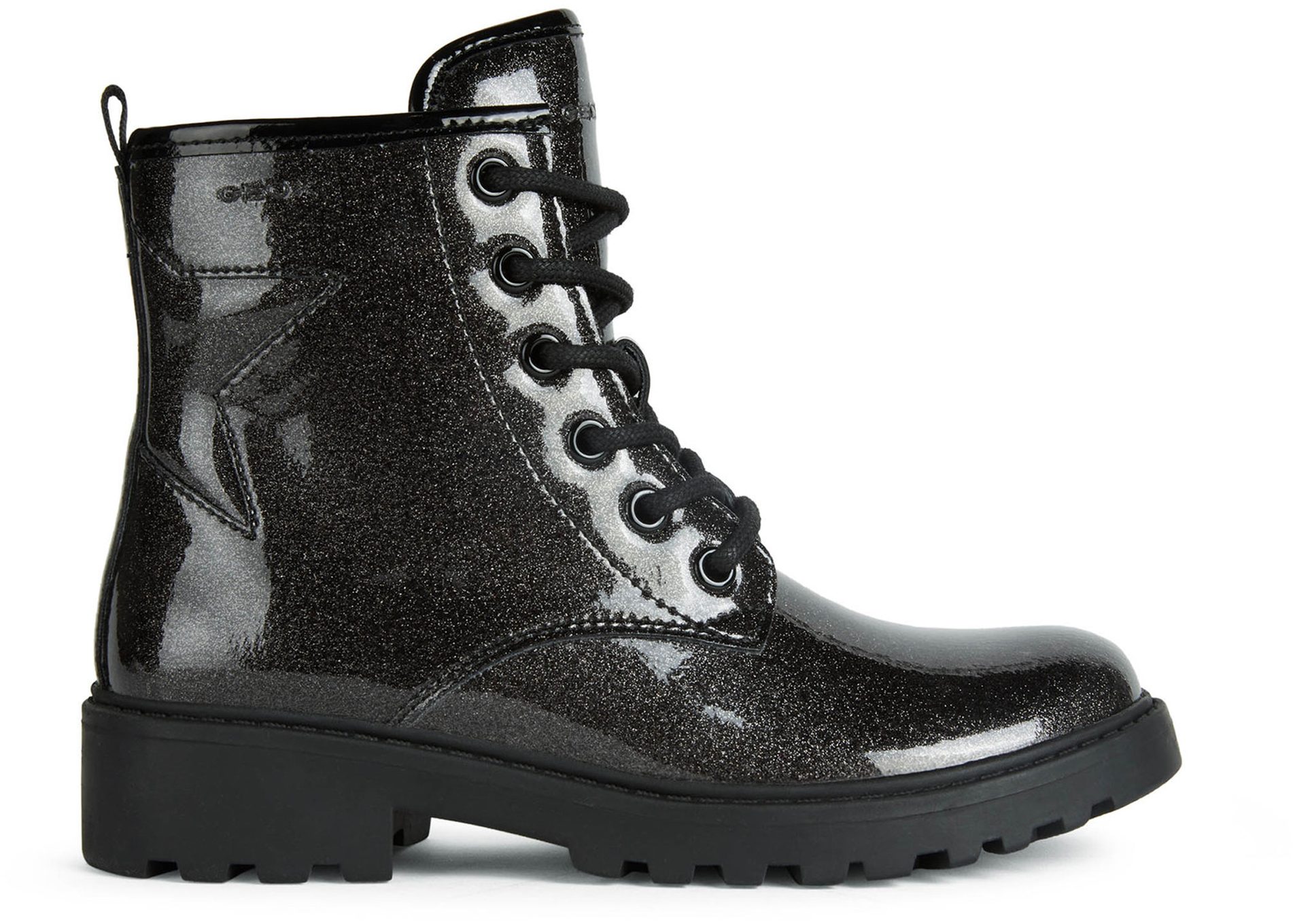 Geox Casey Boot Dark Silver J9420G 000KC C1014 - Girls Boots ...