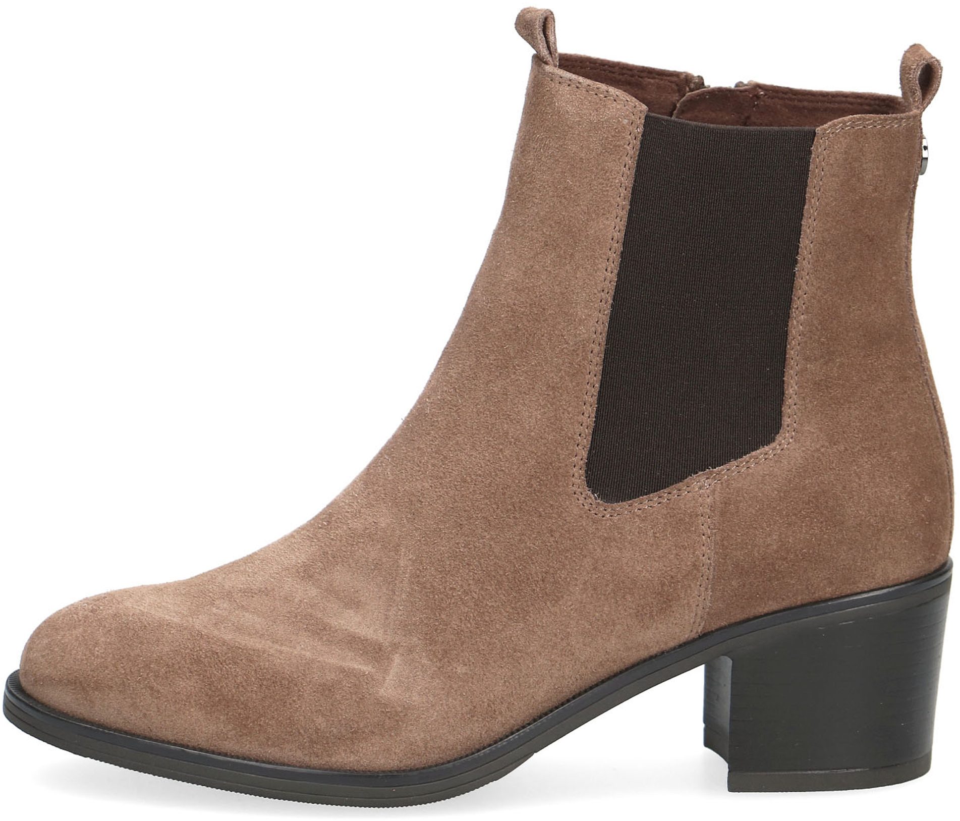 Caprice 25350-29 Taupe Suede 25350-29 343 - Ankle Boots - Humphries Shoes
