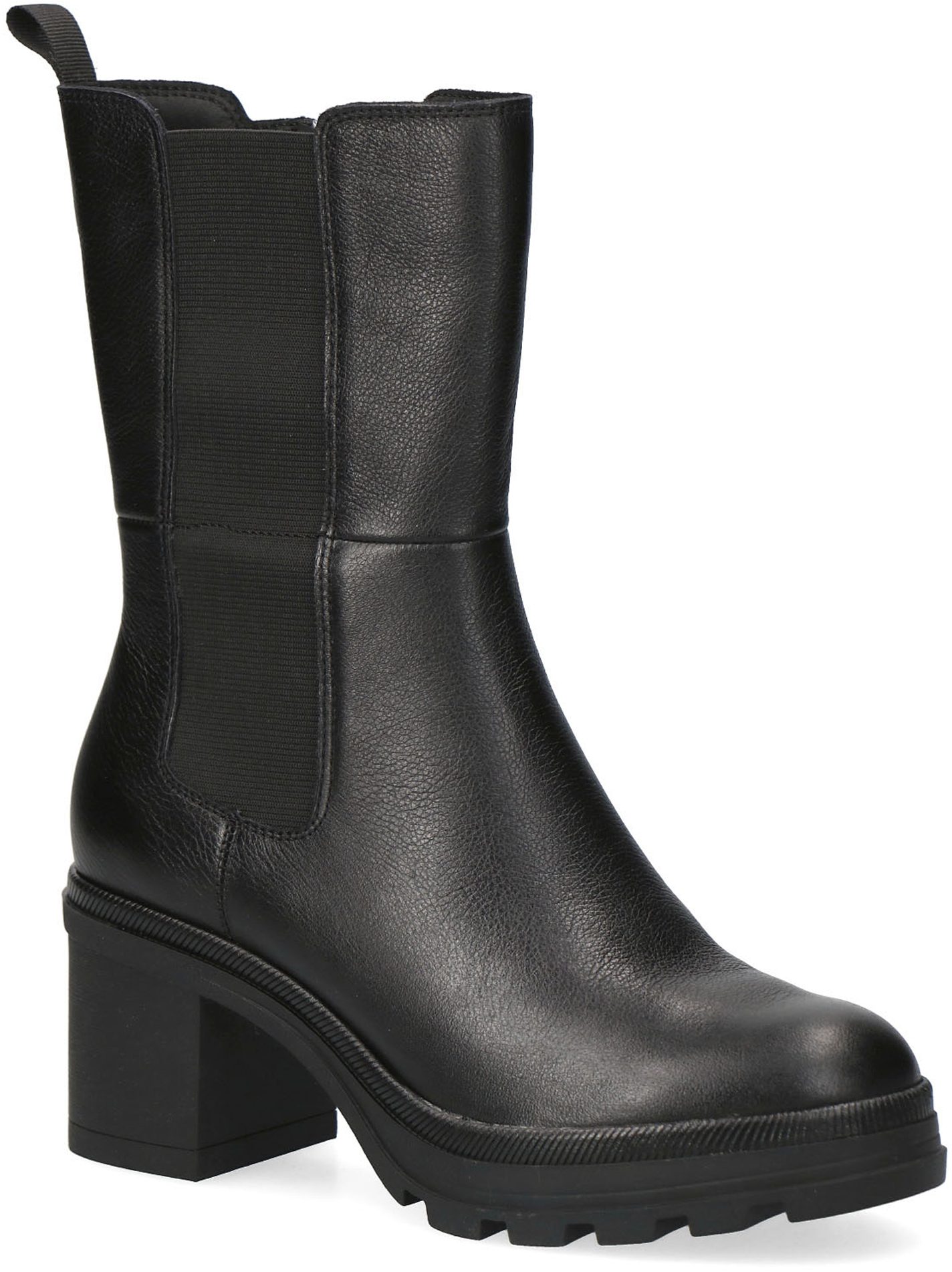 Caprice 25420-29 Black Nappa 25420-29 022 - Calf Boots - Humphries Shoes