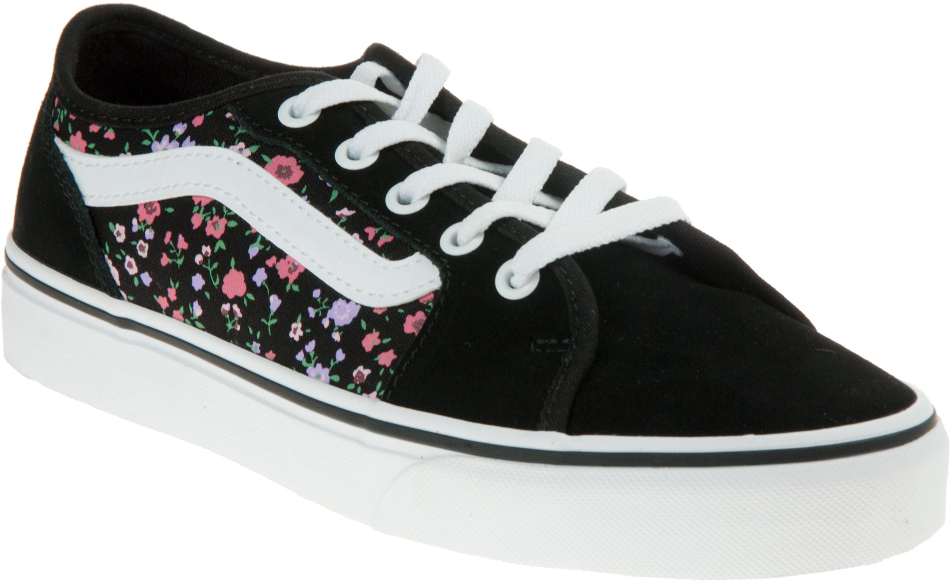 Vans Womens Filmore Decon Black White Ditsy Floral VN0A45NMBA21 Everyday Shoes Humphries Shoes