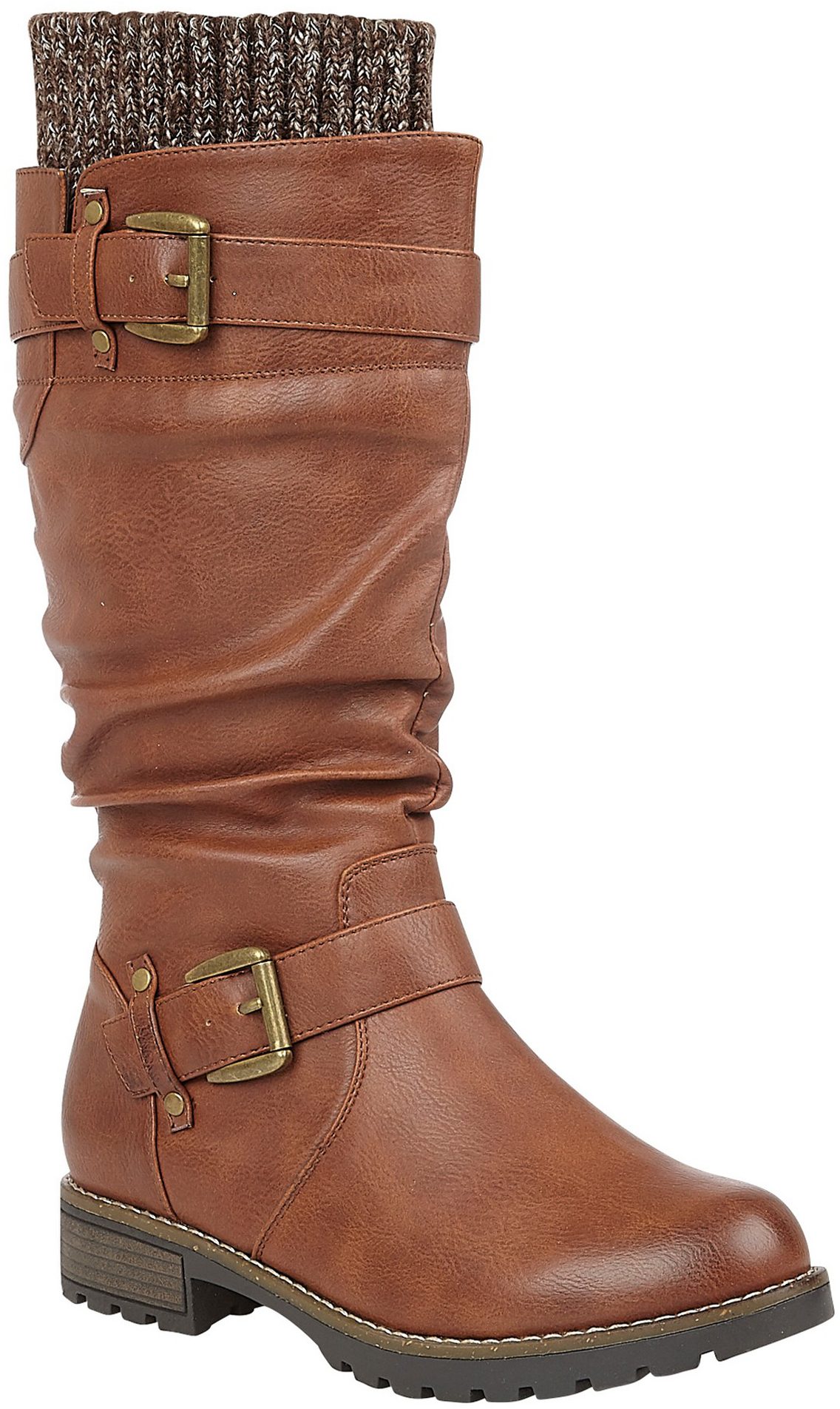 Lotus Juniper Tan ULB200LT Knee High Boots Humphries Shoes