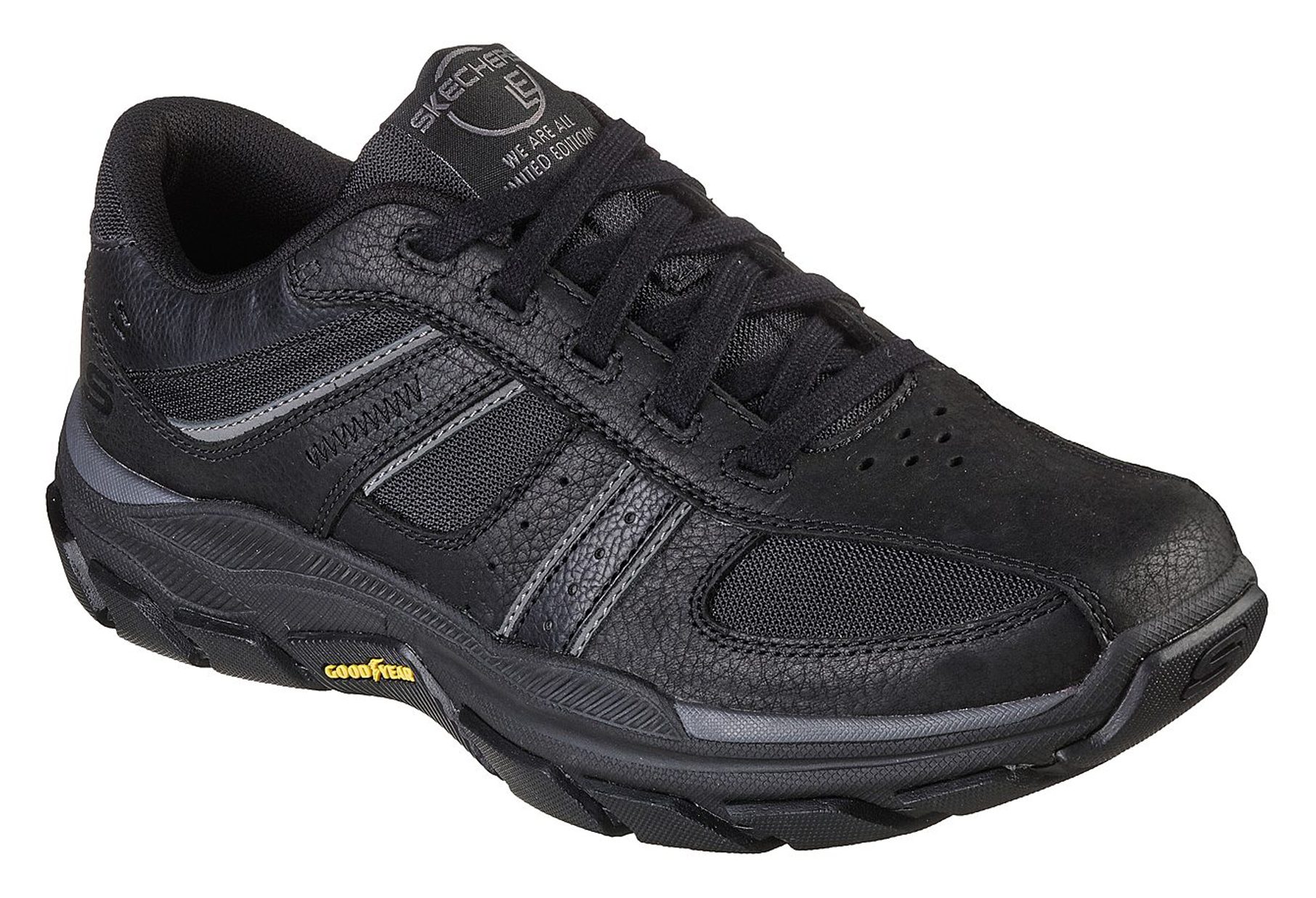 Skechers Relaxed Fit Respected Edgemere Black 204330 BLK Casual Shoes Humphries Shoes
